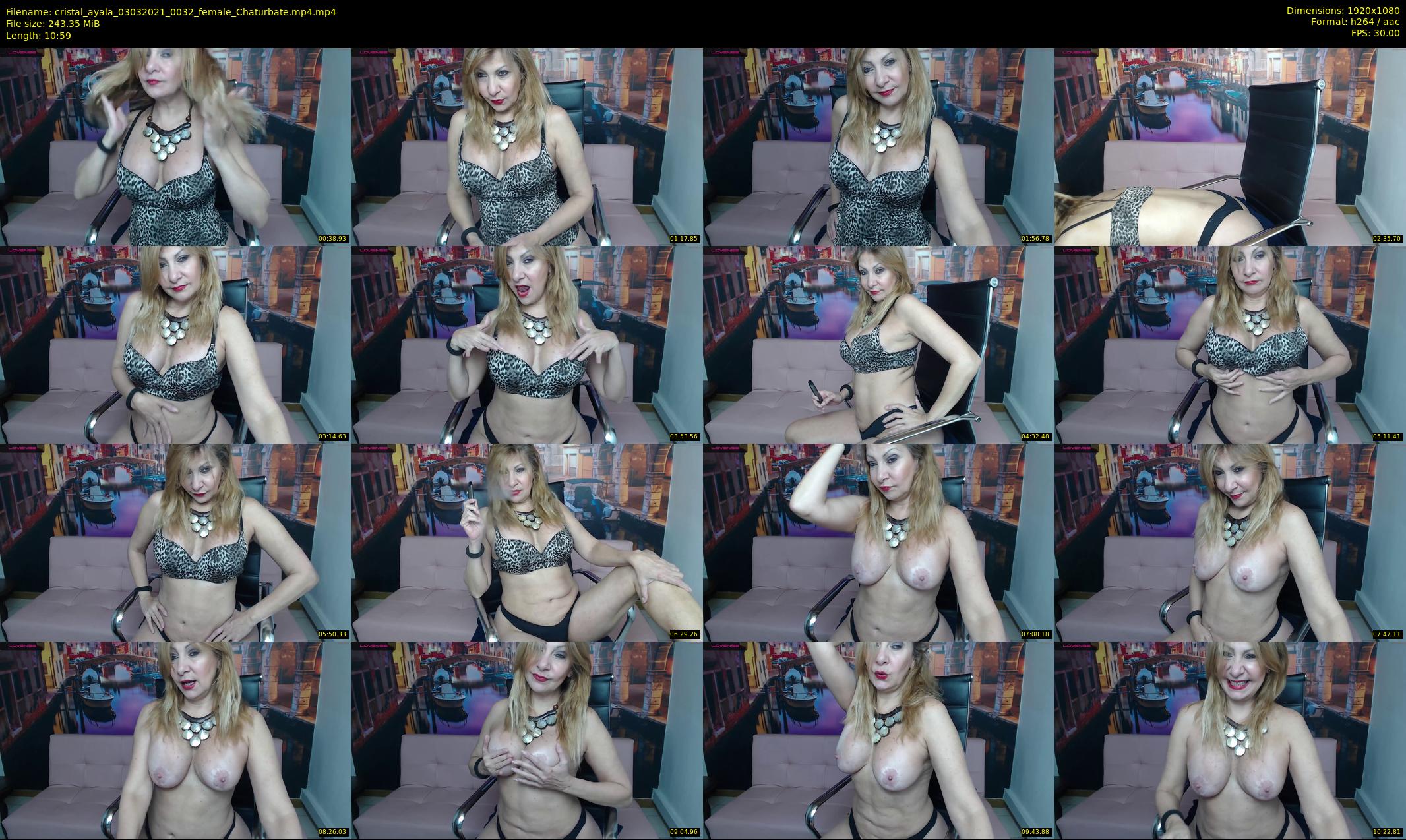 cristal_ayala — 11 minute Chaturbate female cam show recording, 1080p, Mar 3, 2021