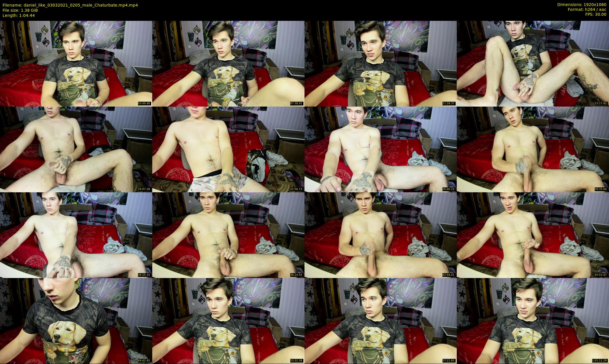 daniel_like — 65 minute Chaturbate male cam show recording, 1080p, Mar 3, 2021
