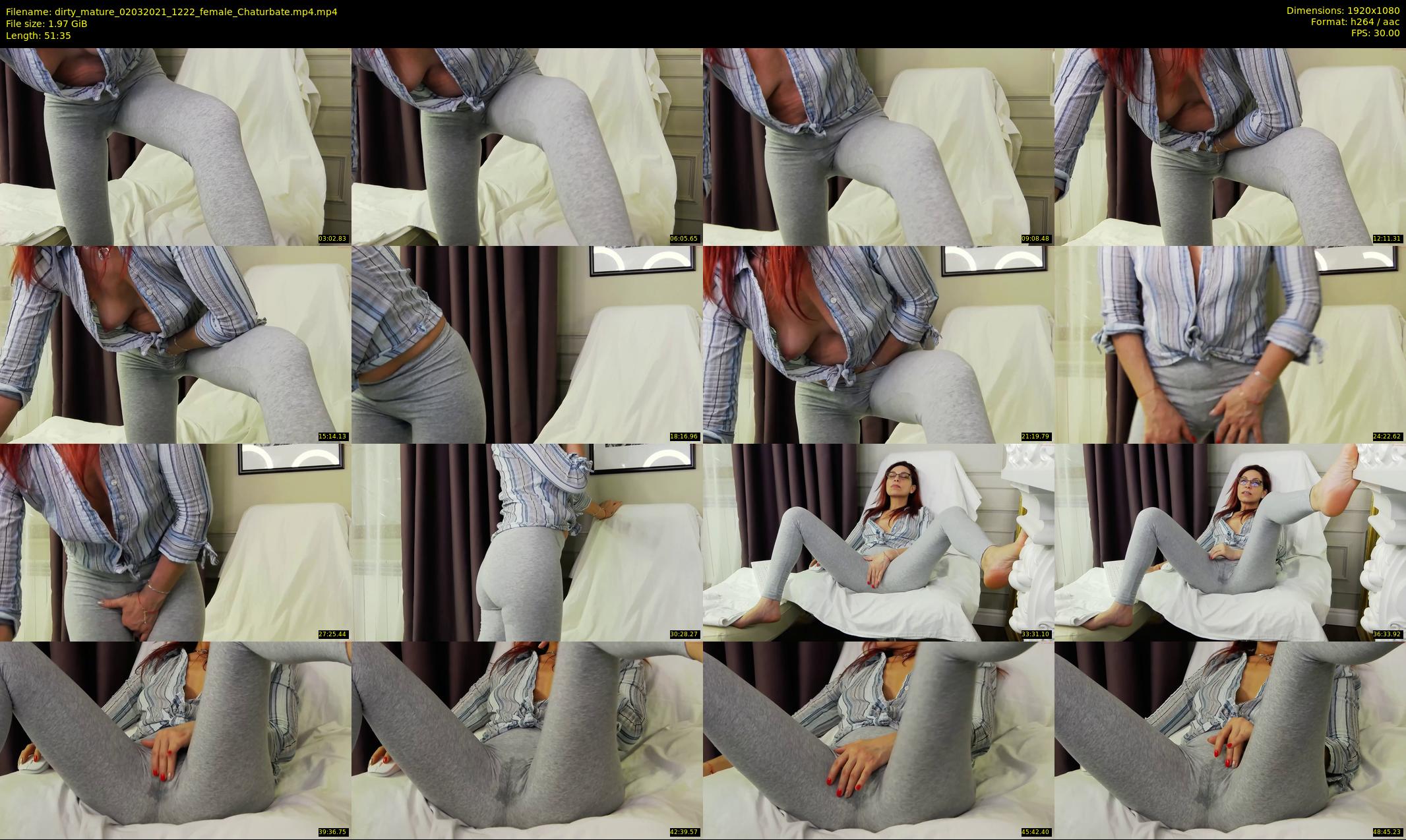 dirty_mature — 52 minute Chaturbate female cam show recording, 1080p, Mar 2, 2021