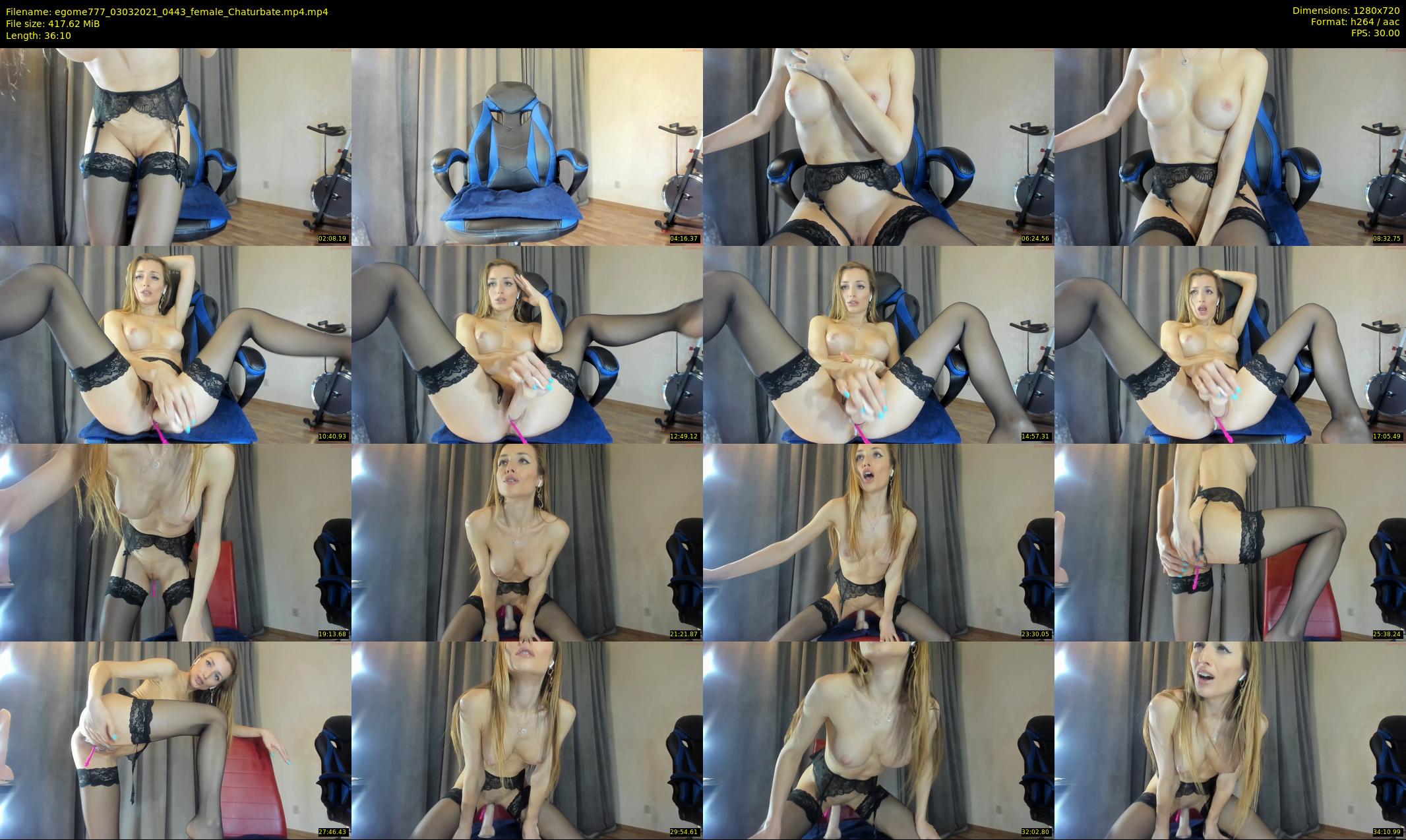 egome777 — 37 minute Chaturbate female cam show recording, 720p, Mar 3, 2021
