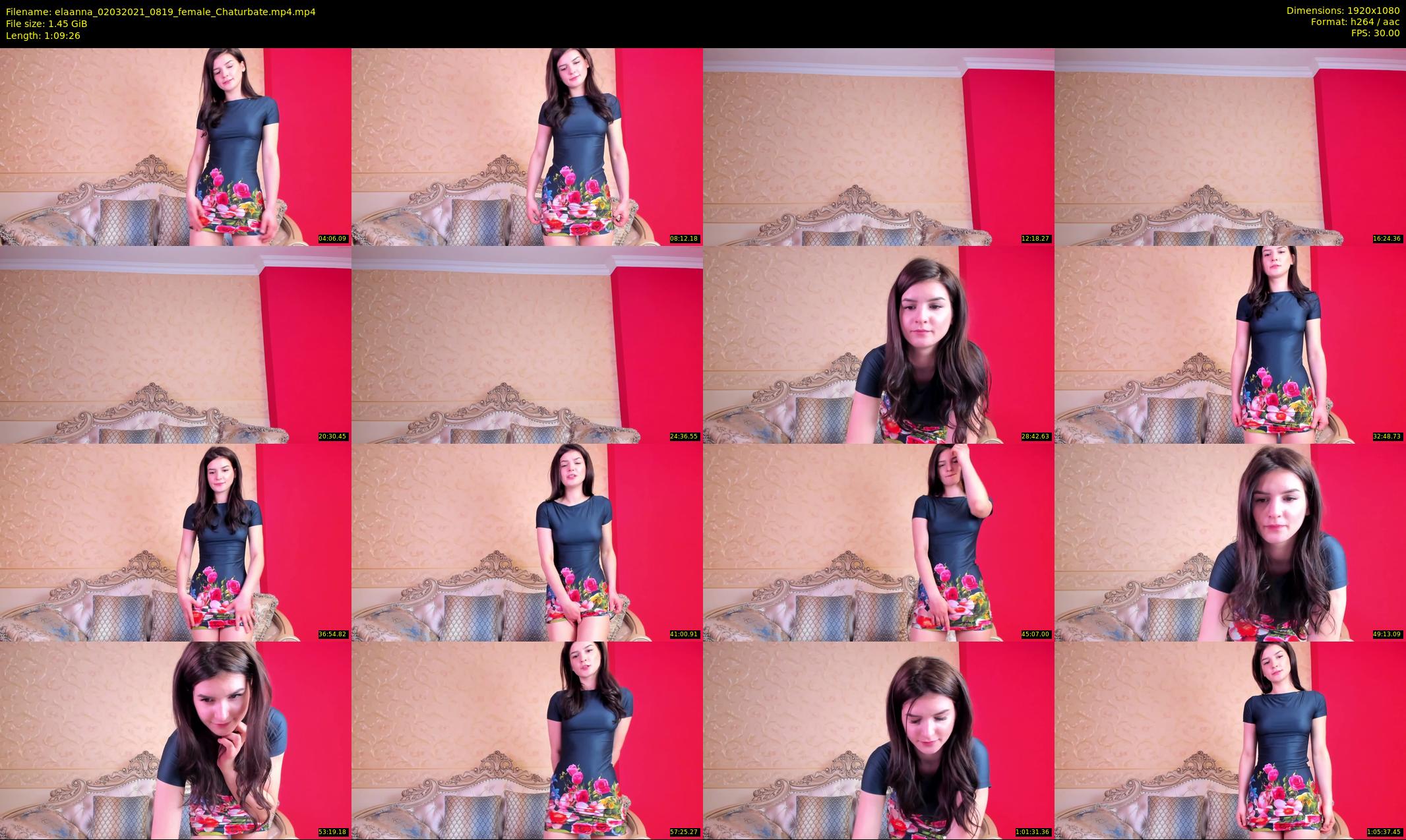elaanna — 70 minute Chaturbate female cam show recording, 1080p, Mar 2, 2021