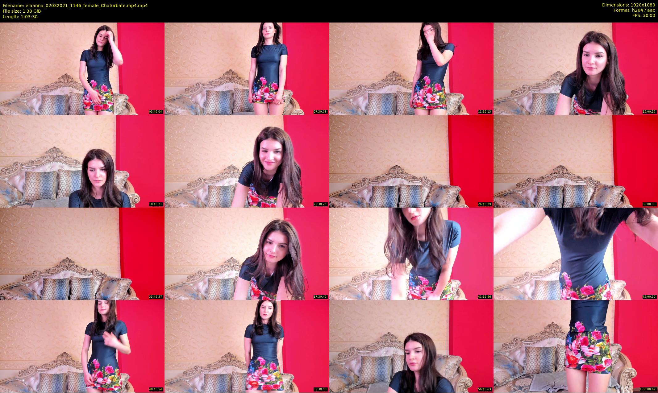 elaanna — 64 minute Chaturbate female cam show recording, 1080p, Mar 2, 2021