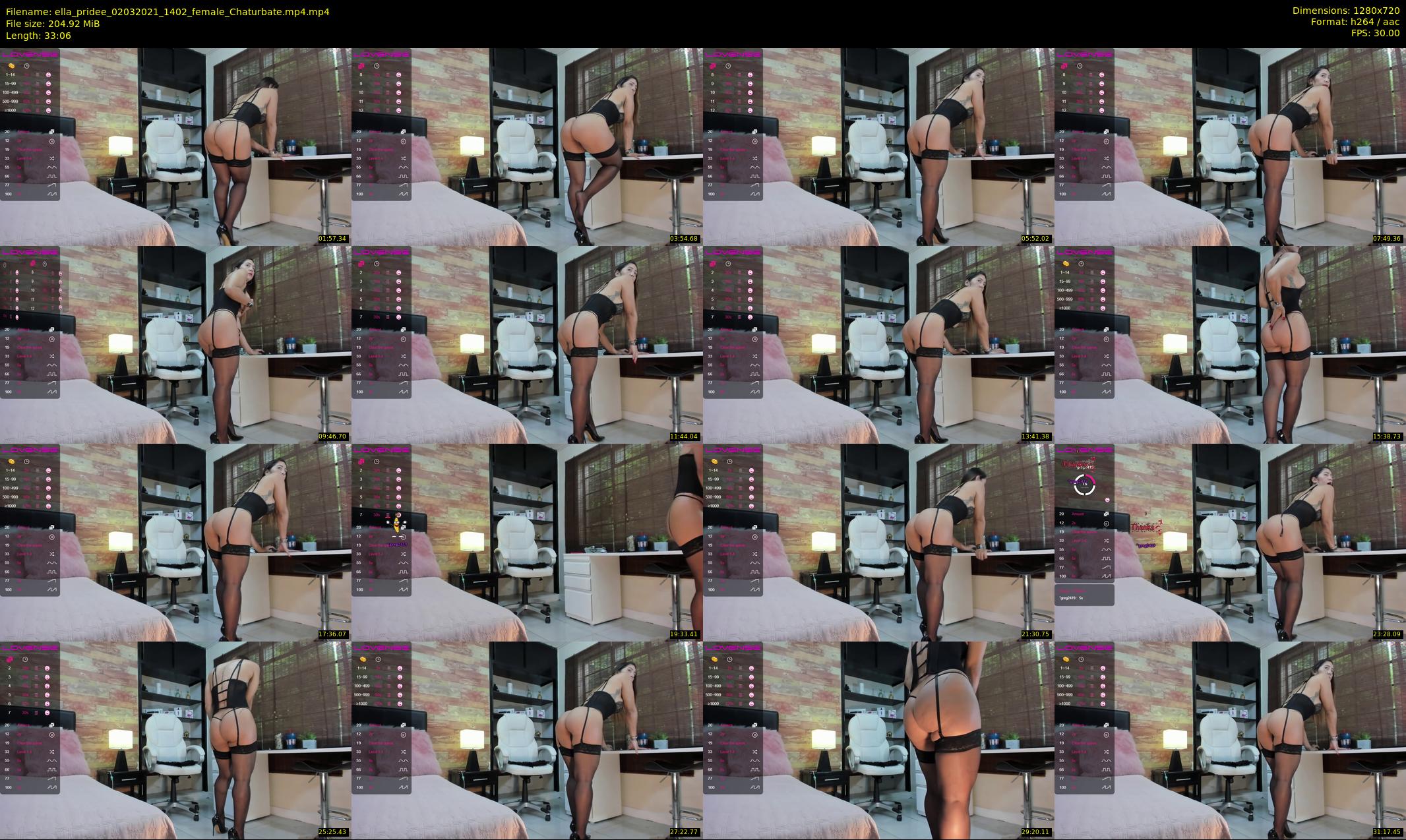ella_pridee — 34 minute Chaturbate female cam show recording, 720p, Mar 2, 2021