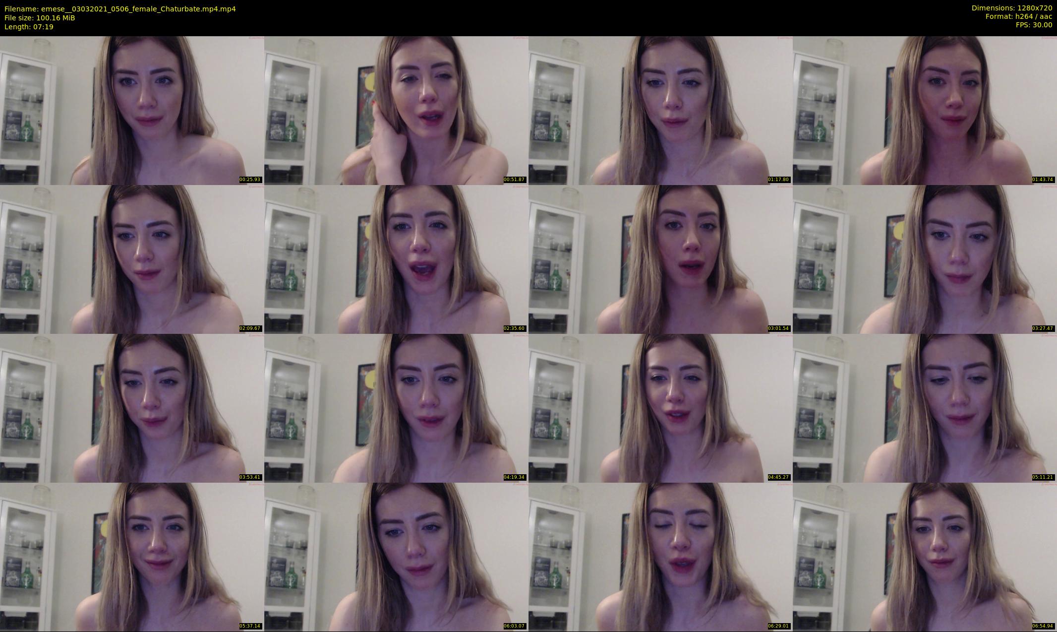 emese_ — 8 minute Chaturbate female cam show recording, 720p, Mar 3, 2021