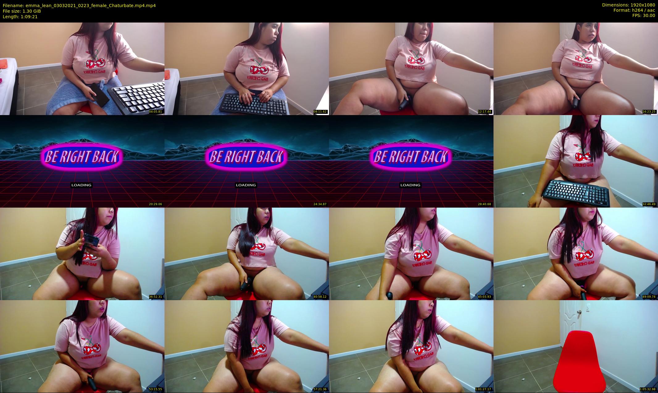 emma_lean — 70 minute Chaturbate female cam show recording, 1080p, Mar 3, 2021