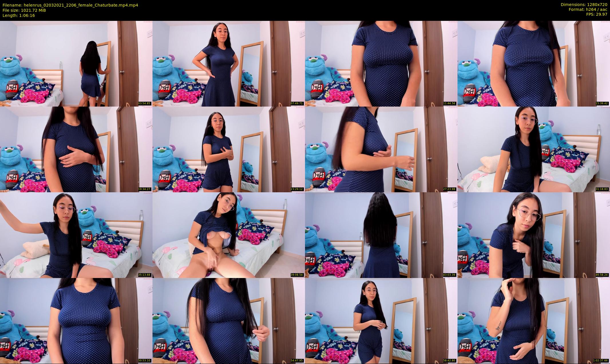 helenrus — 67 minute Chaturbate female cam show recording, 720p, Mar 2, 2021