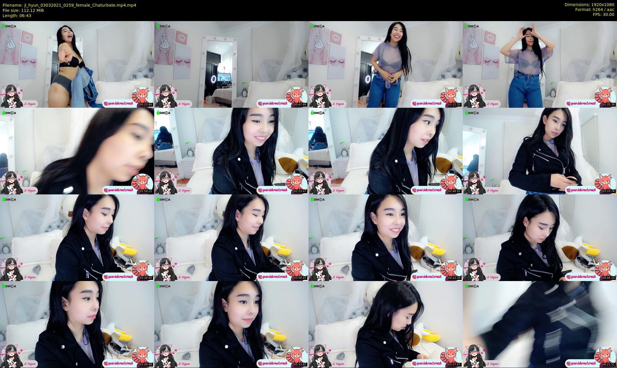 ji_hyun — 7 minute Chaturbate female cam show recording, 1080p, Mar 3, 2021