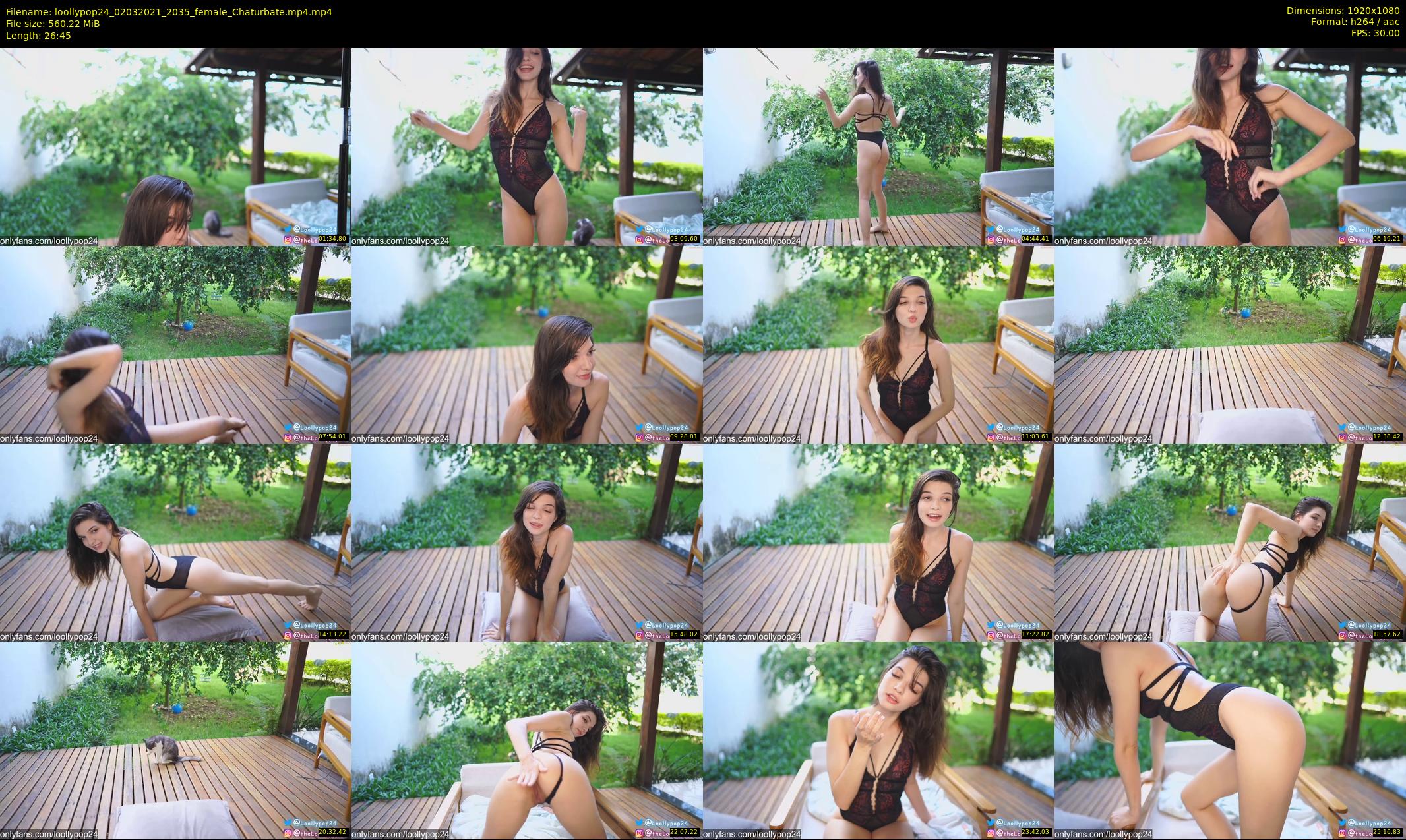 loollypop24 — 27 minute Chaturbate female cam show recording, 1080p, Mar 2, 2021