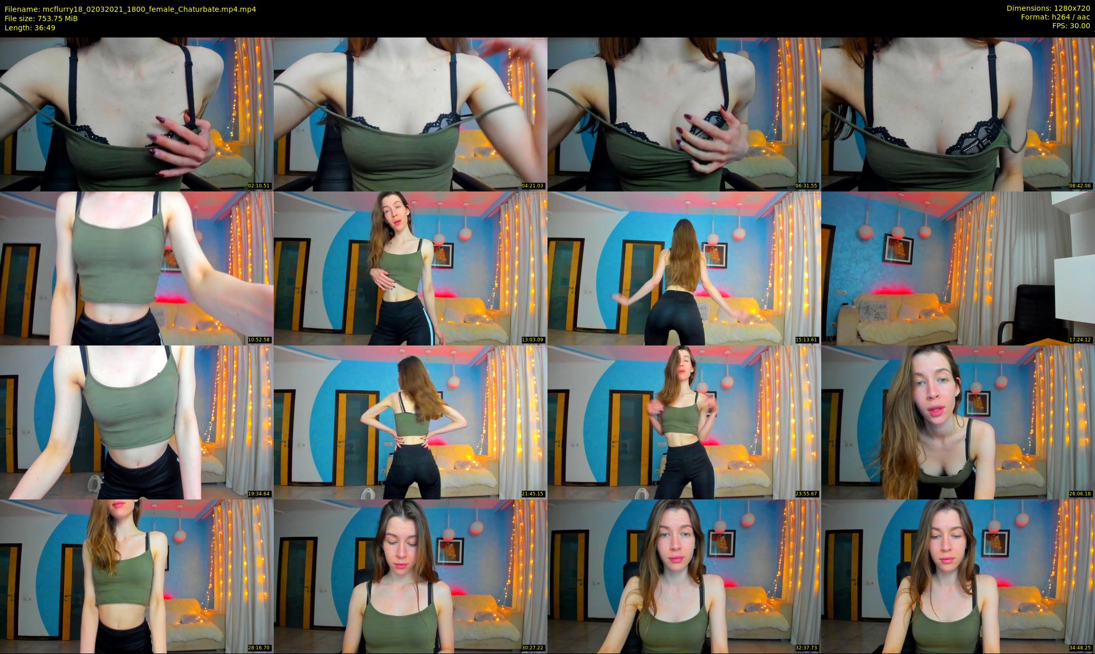 mcflurry18 — 37 minute Chaturbate female cam show recording, 720p, Mar 2, 2021