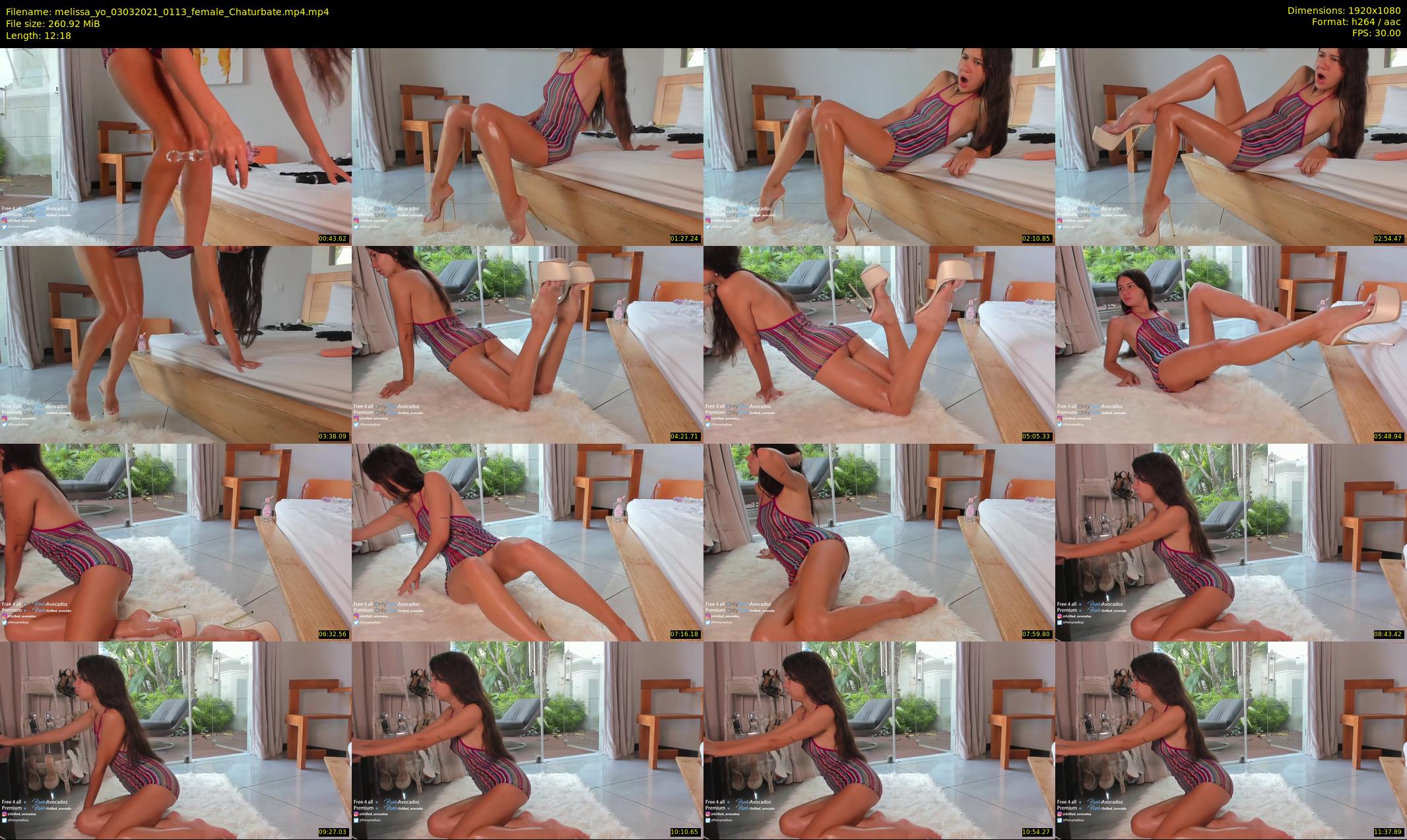 melissa_yo — 13 minute Chaturbate female cam show recording, 1080p, Mar 3, 2021