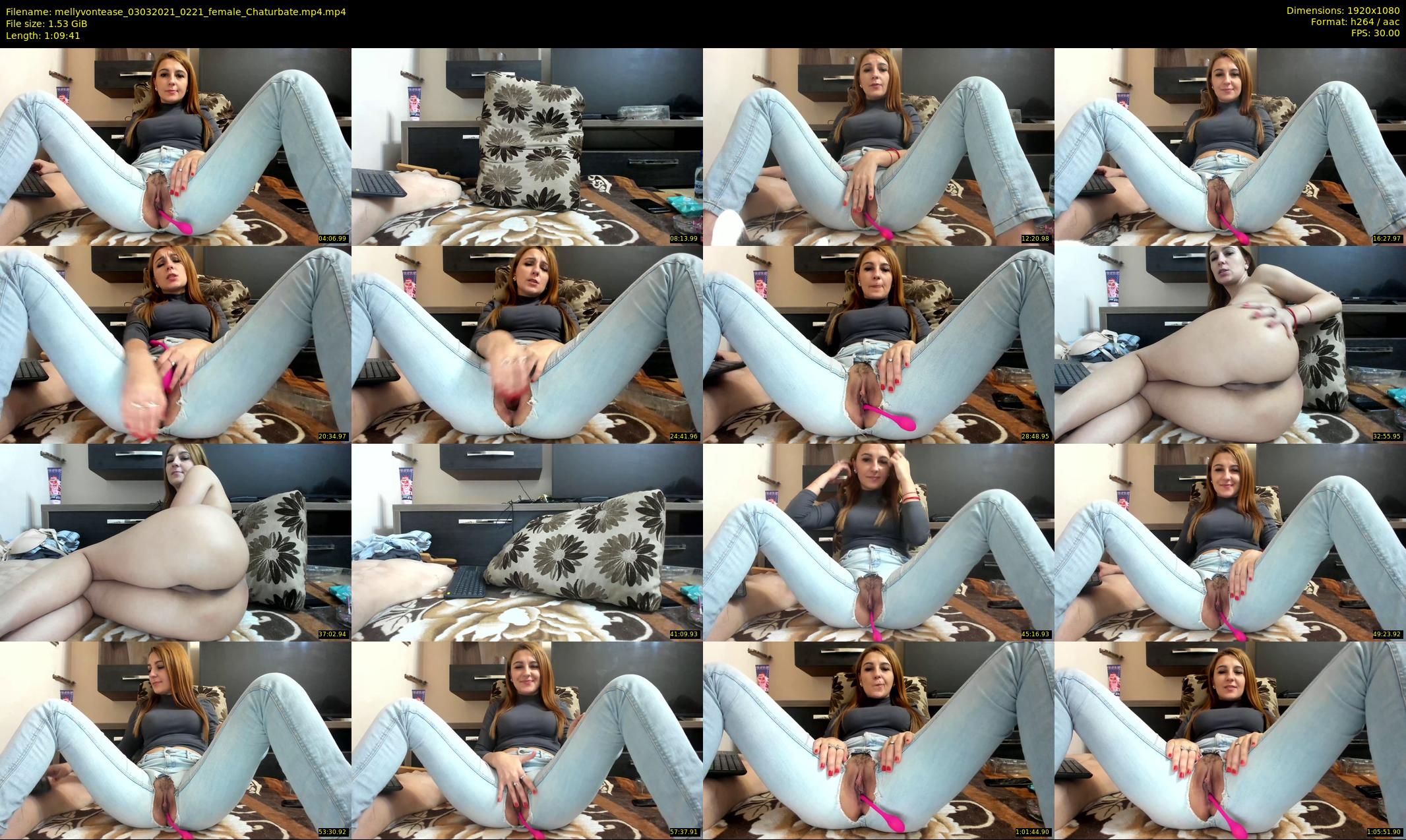 mellyvontease — 70 minute Chaturbate female cam show recording, 1080p, Mar 3, 2021