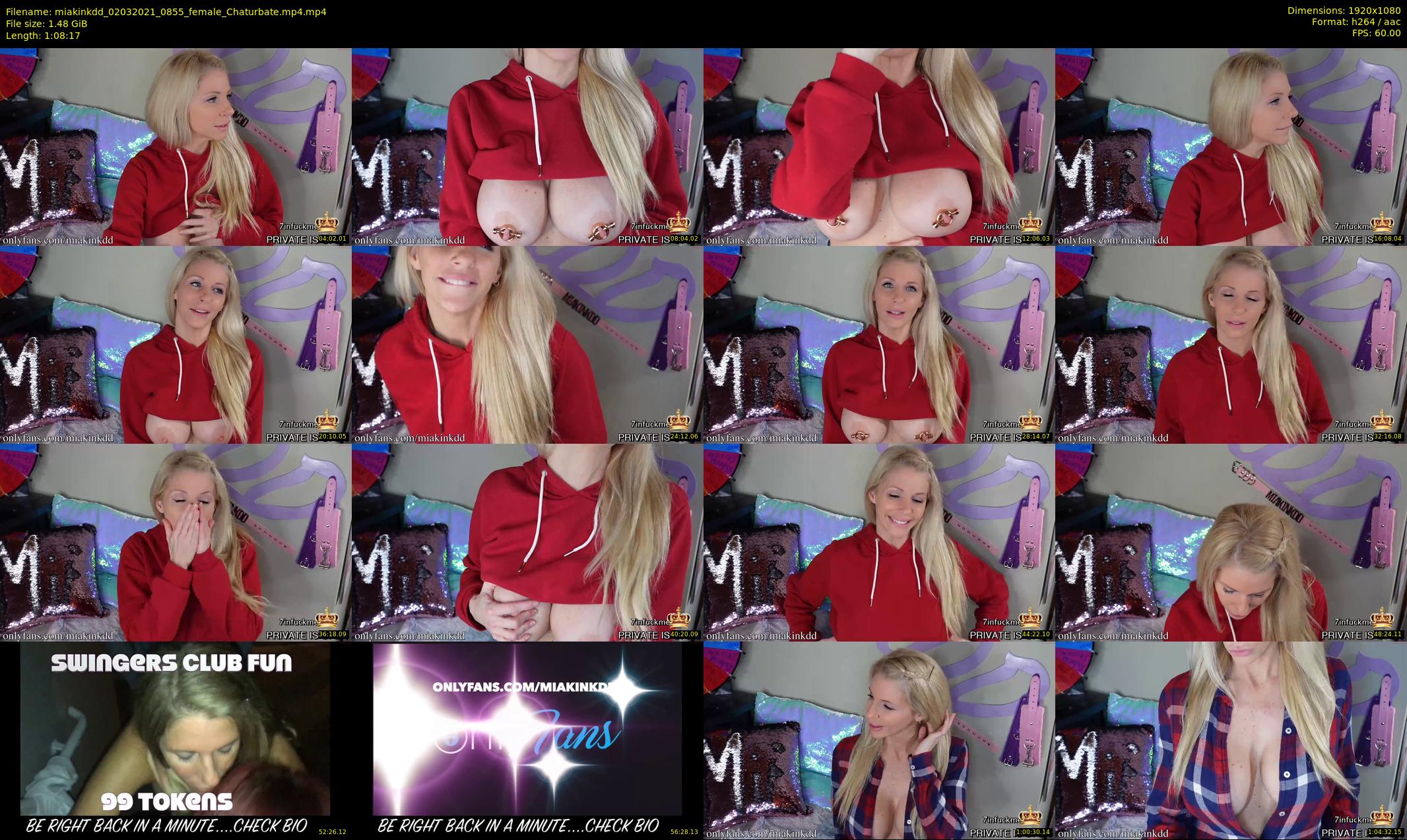miakinkdd — 69 minute Chaturbate female cam show recording, 1080p, Mar 2, 2021