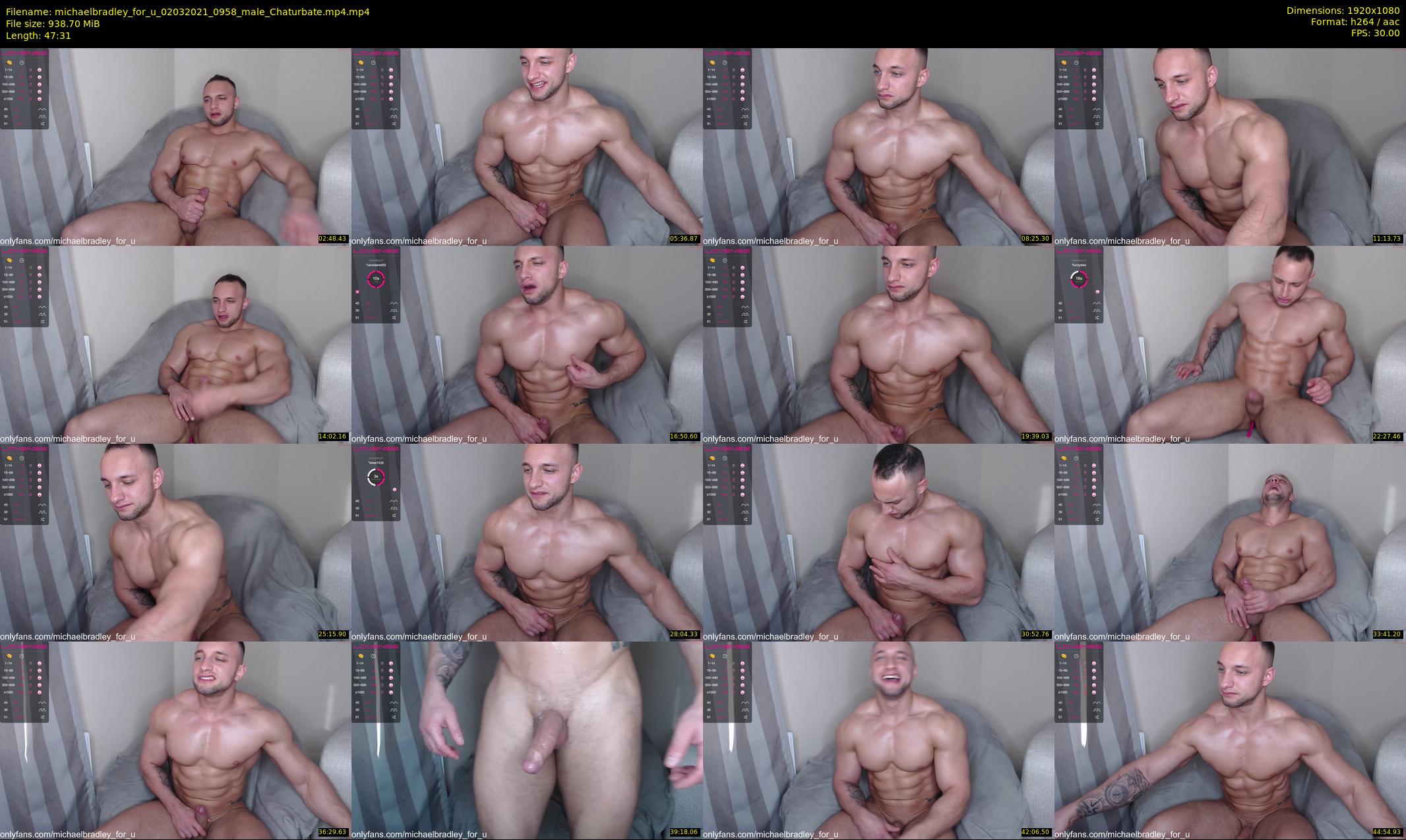 michaelbradley_for_u — 48 minute Chaturbate male cam show recording, 1080p, Mar 2, 2021