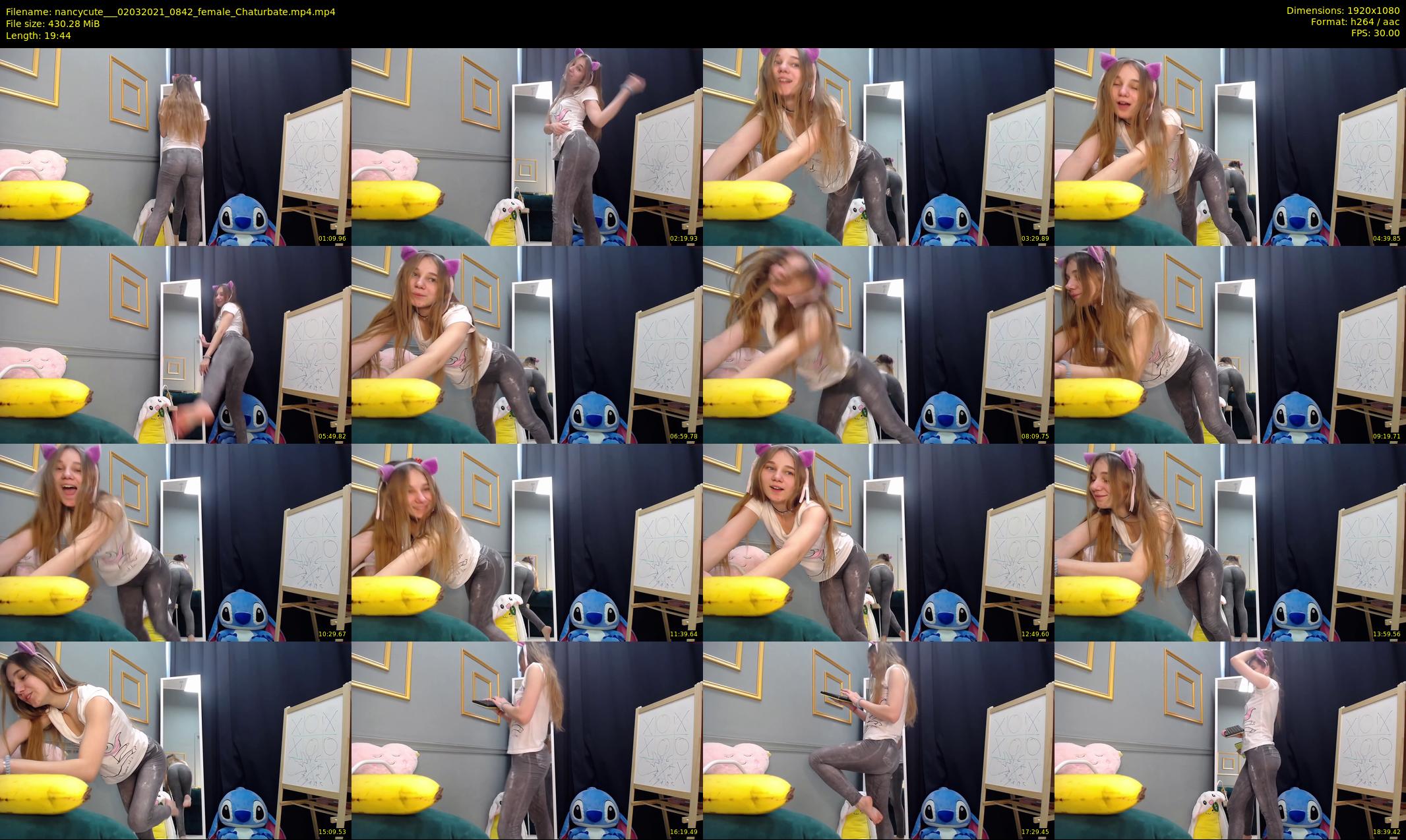 nancycute__ — 20 minute Chaturbate female cam show recording, 1080p, Mar 2, 2021