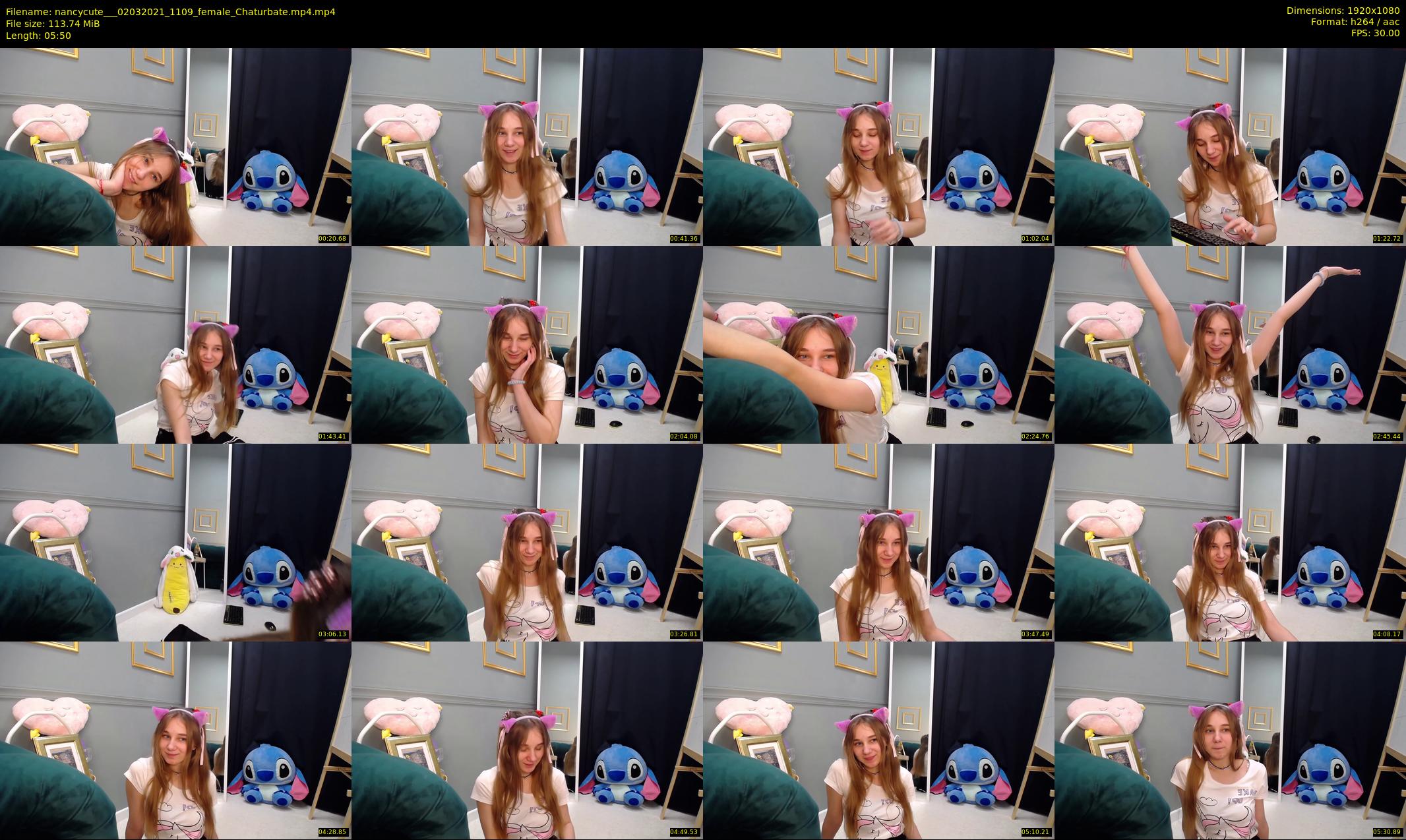 nancycute__ — 6 minute Chaturbate female cam show recording, 1080p, Mar 2, 2021
