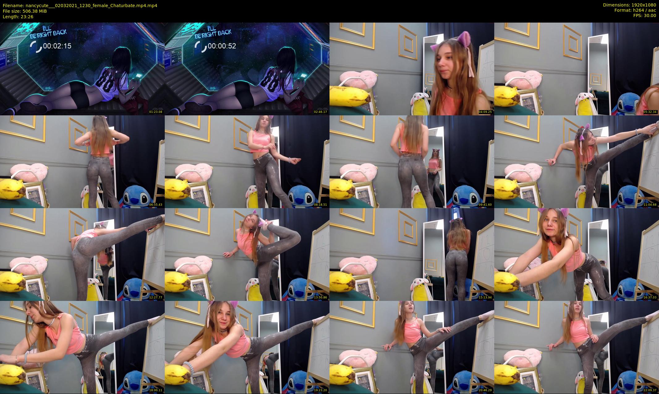 nancycute__ — 24 minute Chaturbate female cam show recording, 1080p, Mar 2, 2021
