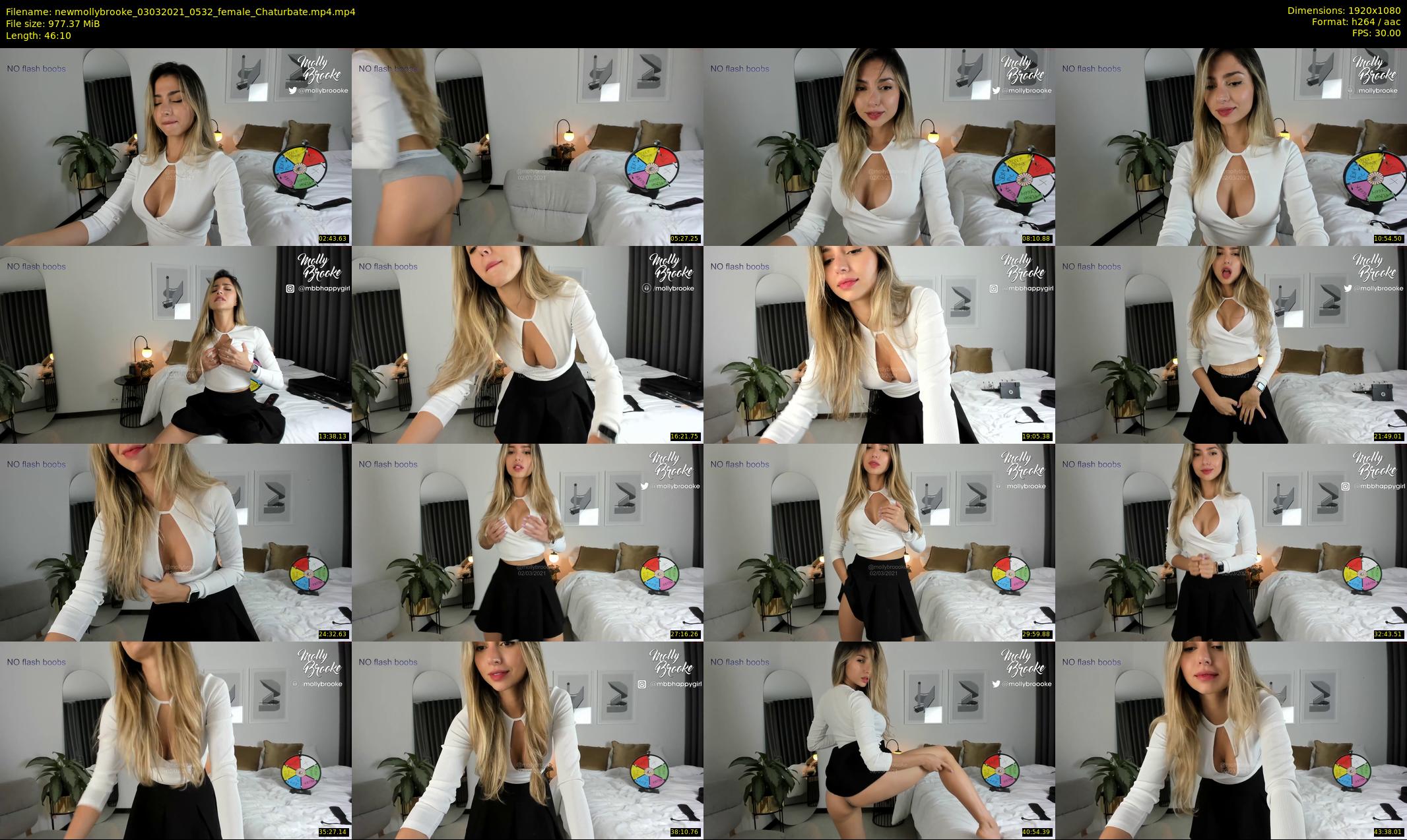 newmollybrooke — 47 minute Chaturbate female cam show recording, 1080p, Mar 3, 2021