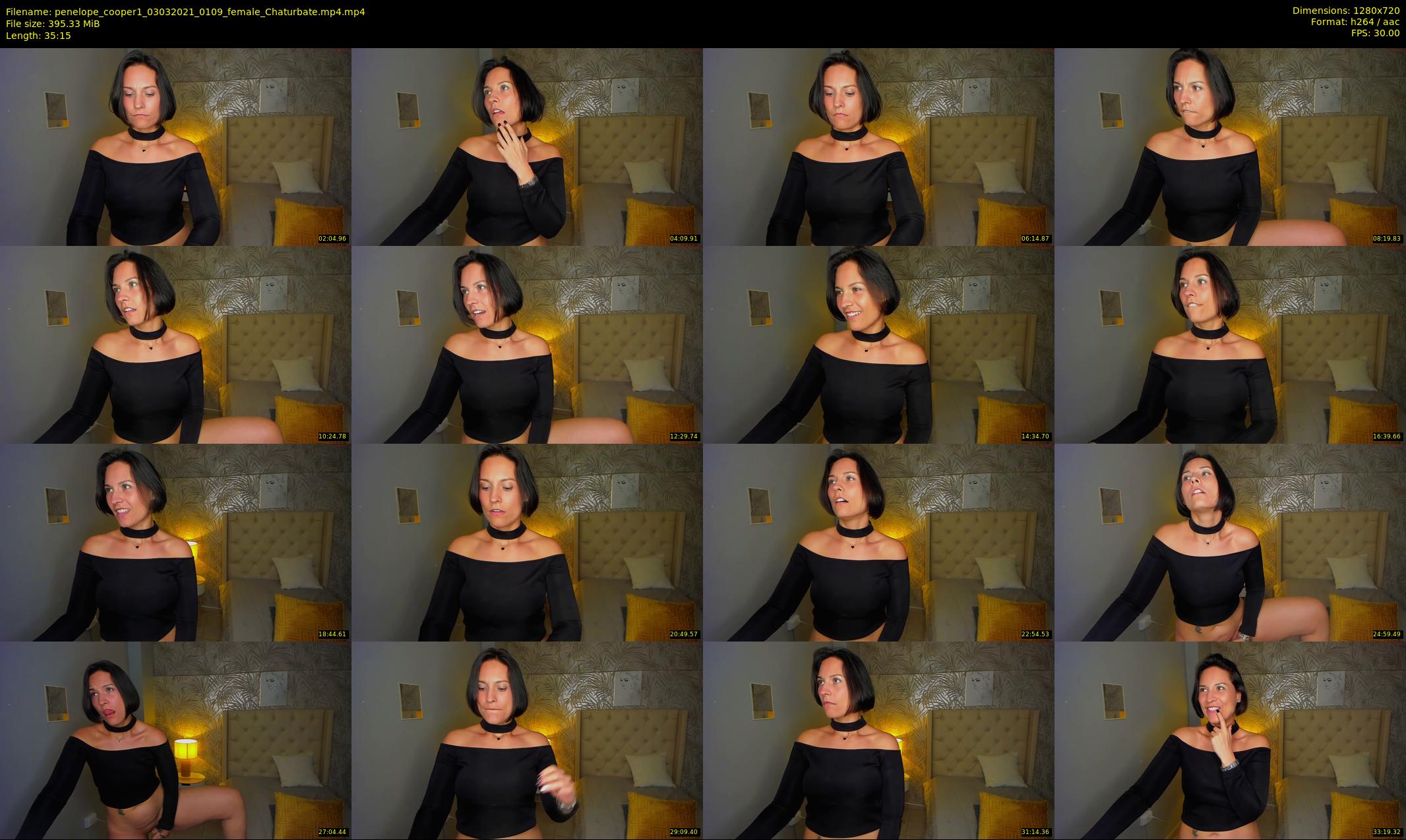 penelope_cooper1 — 36 minute Chaturbate female cam show recording, 720p, Mar 3, 2021