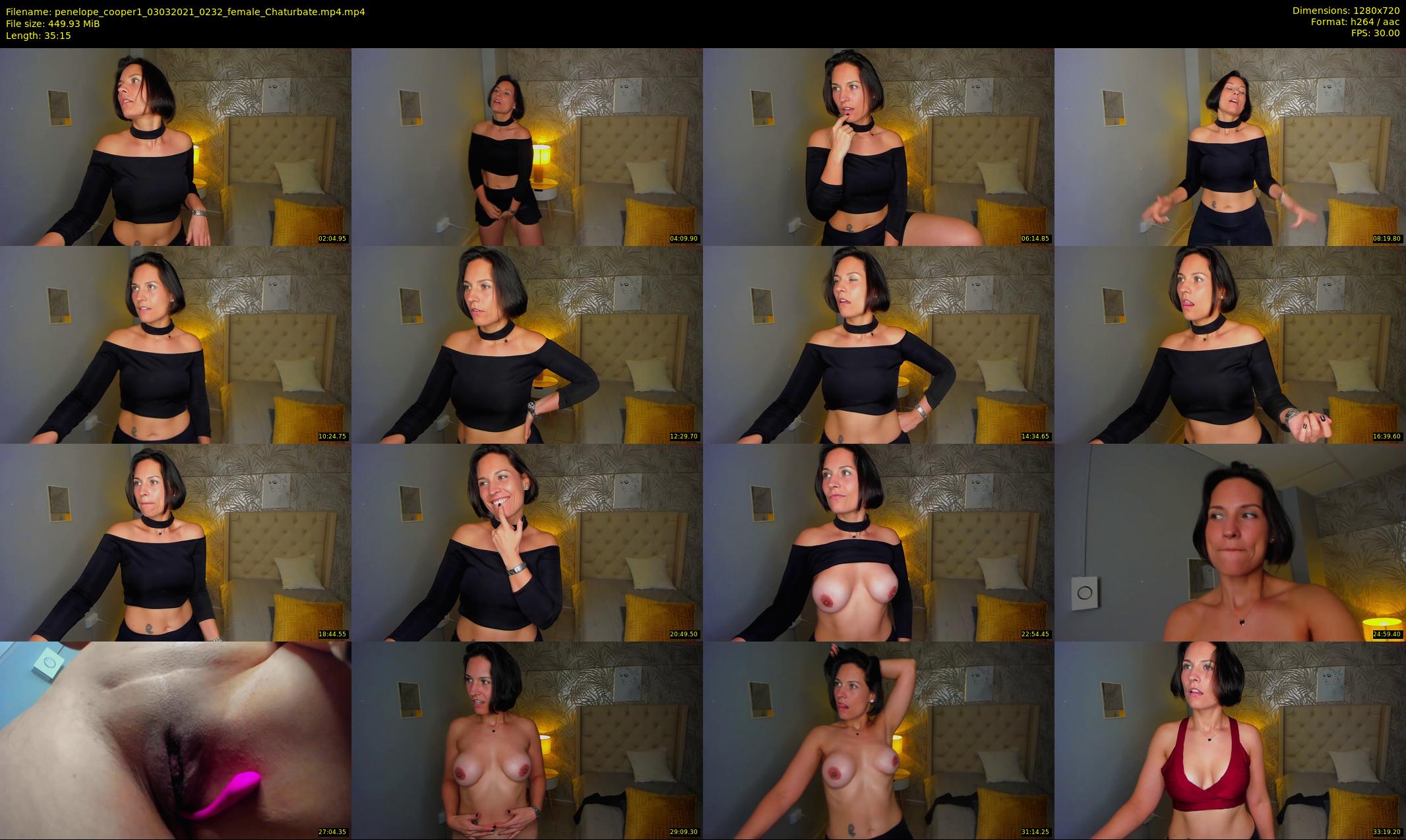 penelope_cooper1 — 36 minute Chaturbate female cam show recording, 720p, Mar 3, 2021