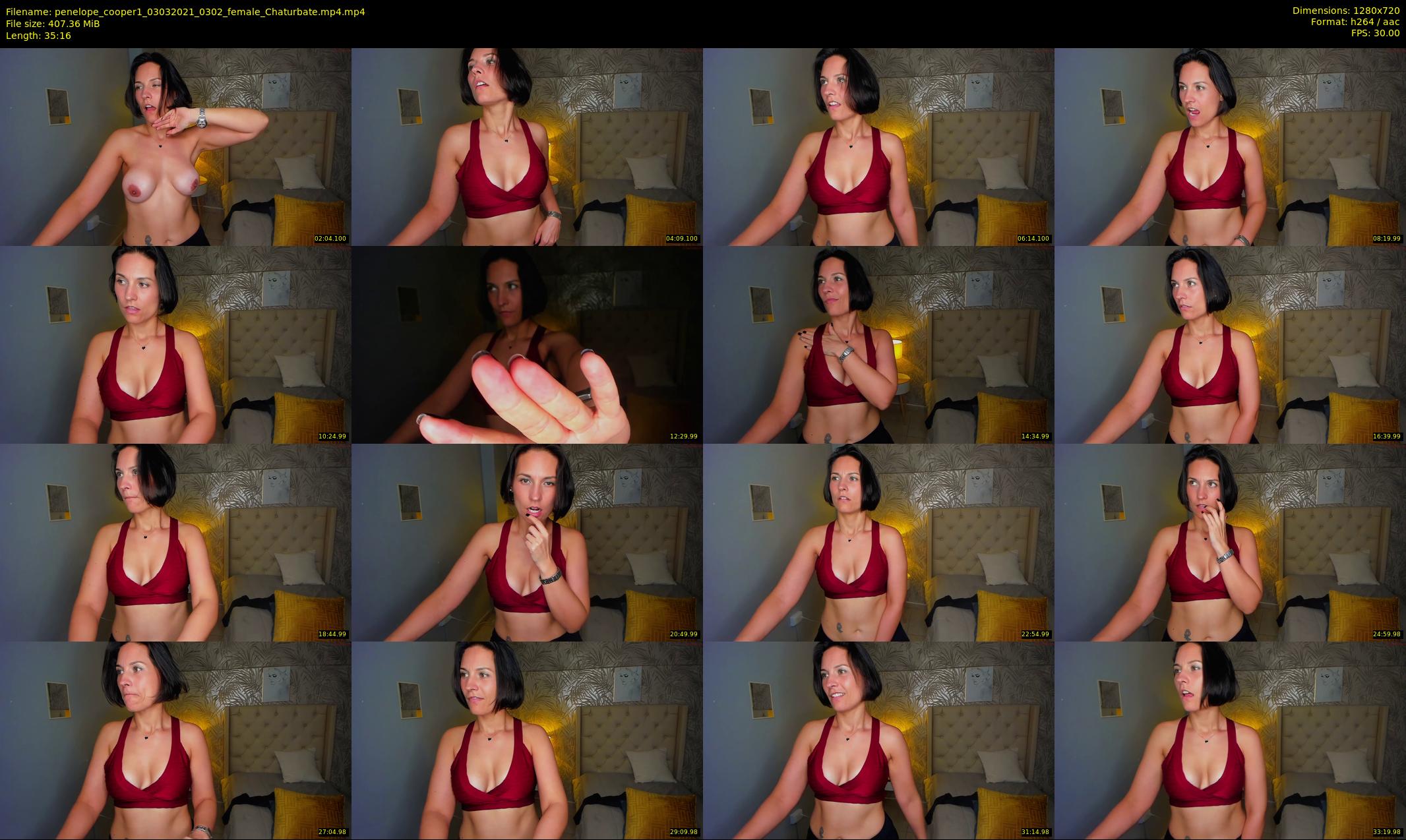 penelope_cooper1 — 36 minute Chaturbate female cam show recording, 720p, Mar 3, 2021