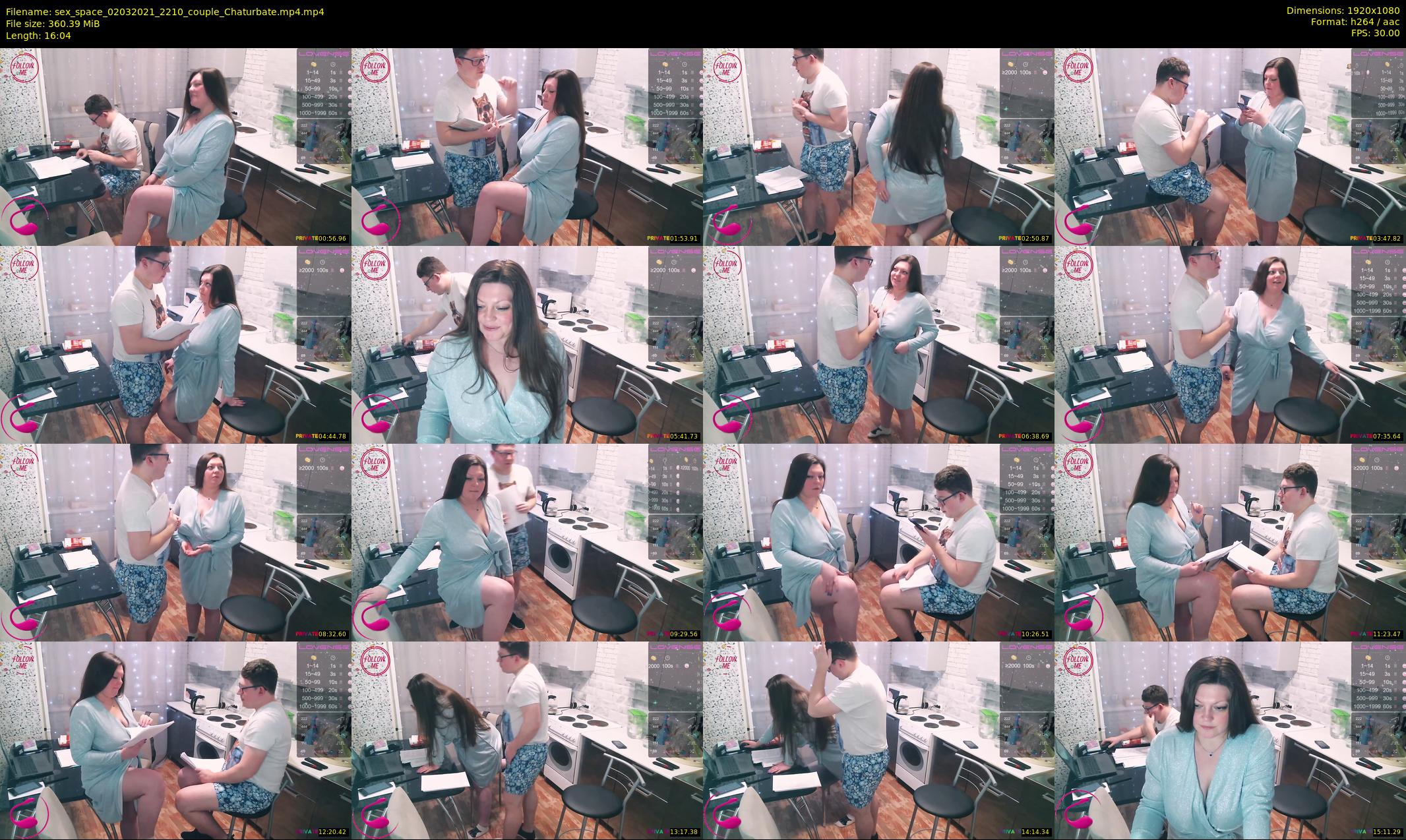 sex_space — 17 minute Chaturbate couple cam show recording, 1080p, Mar 2, 2021