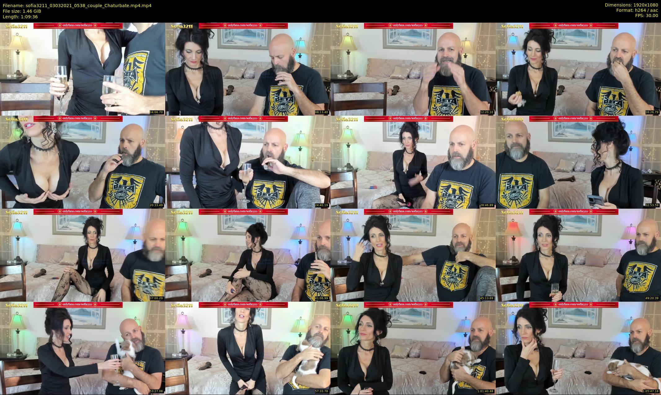 sofia3211 — 70 minute Chaturbate couple cam show recording, 1080p, Mar 3, 2021