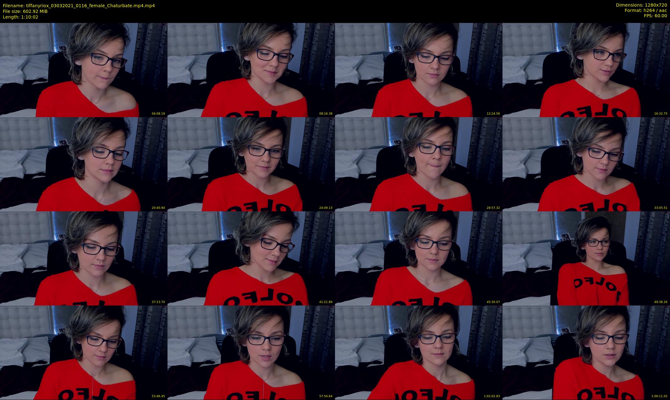 tiffanyriox — 71 minute Chaturbate female cam show recording, 720p, Mar 3, 2021