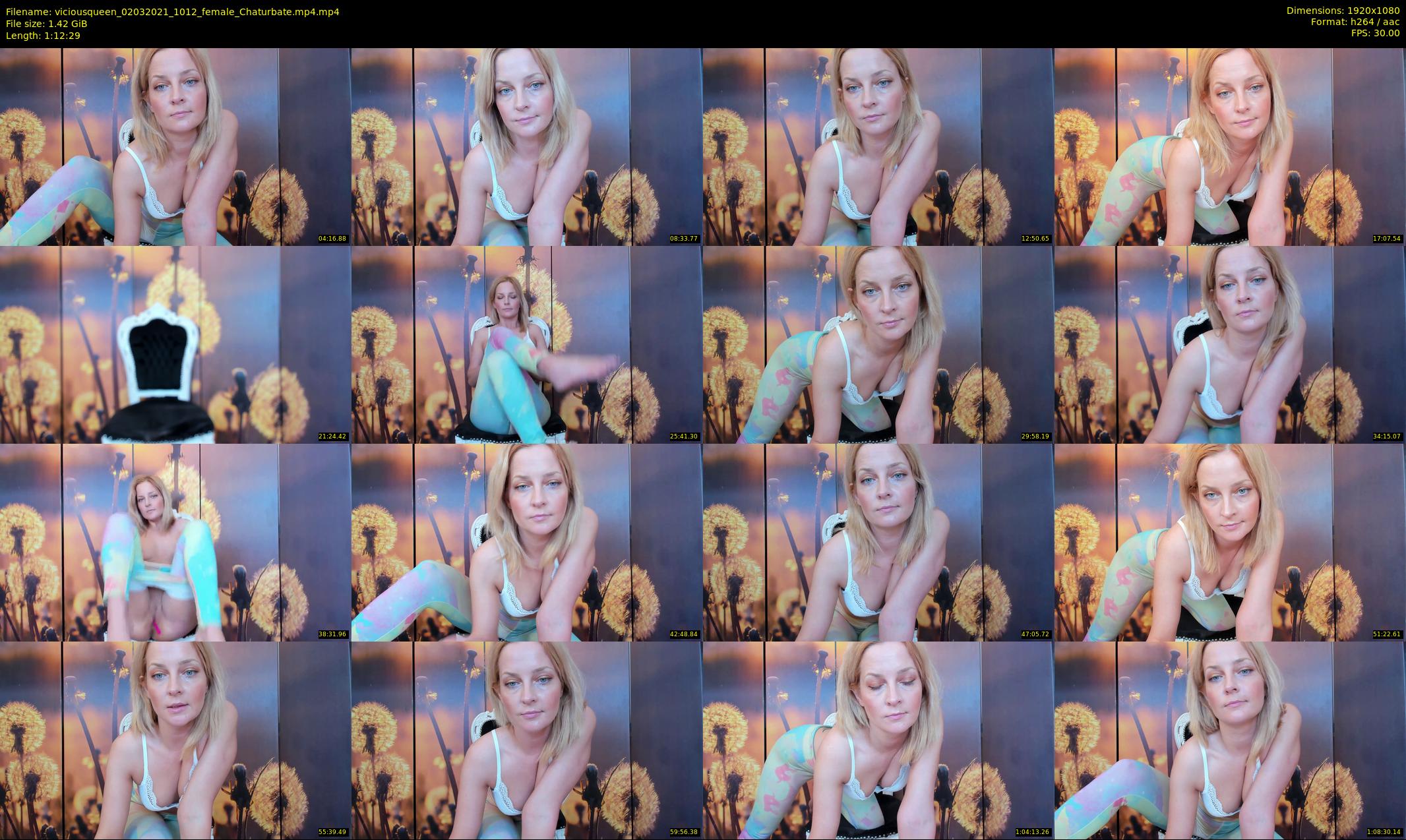 viciousqueen — 73 minute Chaturbate female cam show recording, 1080p, Mar 2, 2021