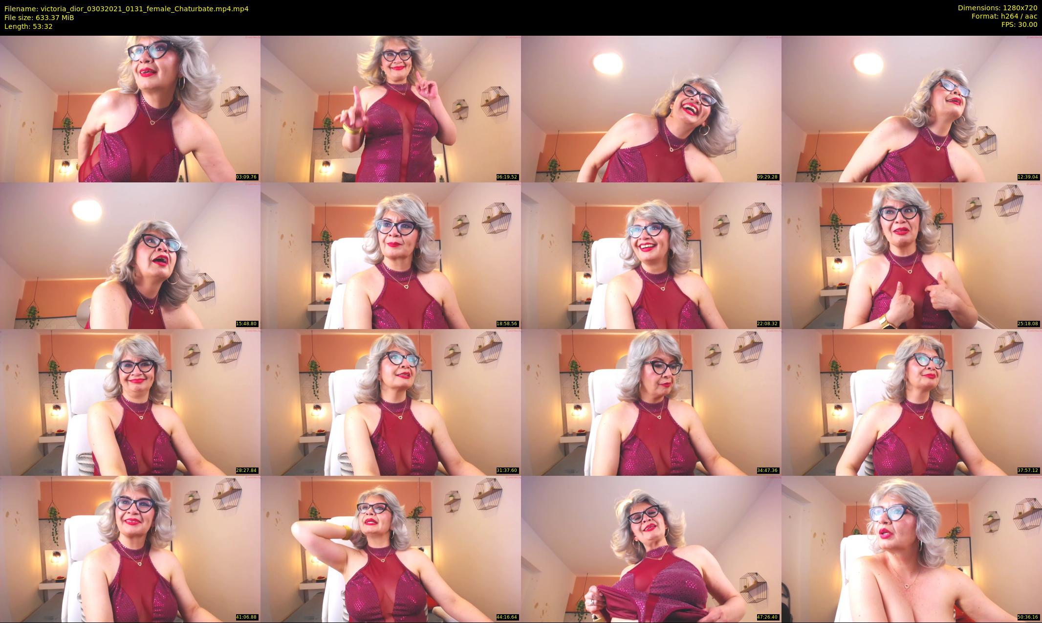 victoria_dior — 54 minute Chaturbate female cam show recording, 720p, Mar 3, 2021