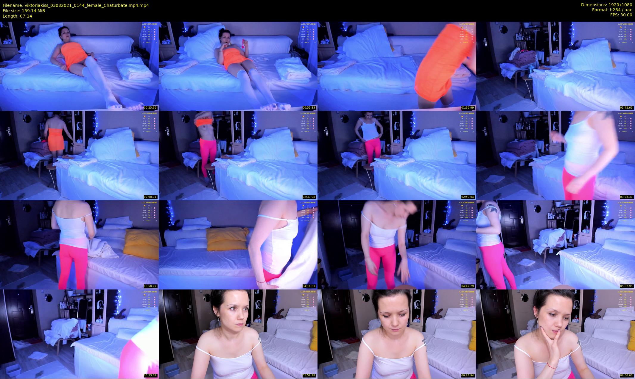 viktoriakiss — 8 minute Chaturbate female cam show recording, 1080p, Mar 3, 2021