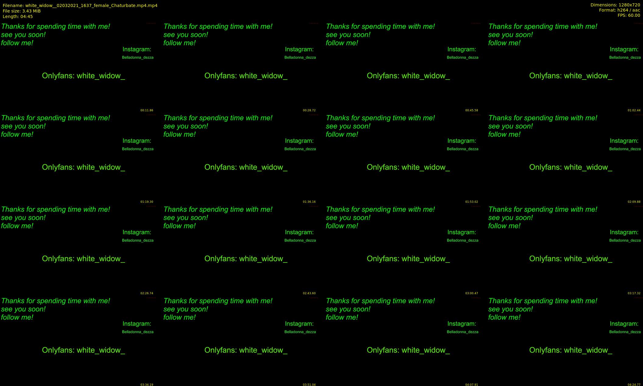 white_widow_ — 5 minute Chaturbate female cam show recording, 720p, Mar 2, 2021