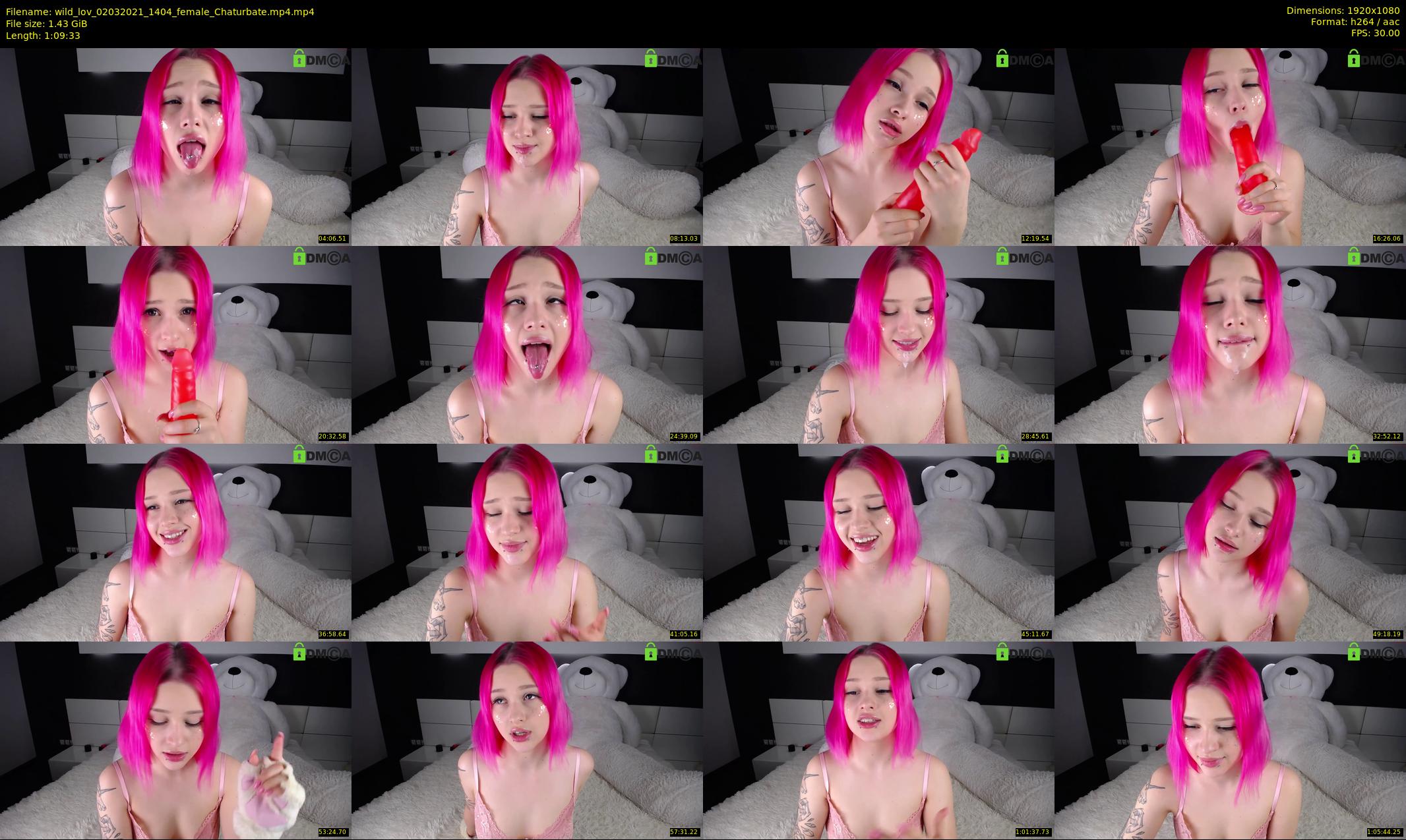 wild_lov — 70 minute Chaturbate female cam show recording, 1080p, Mar 2, 2021