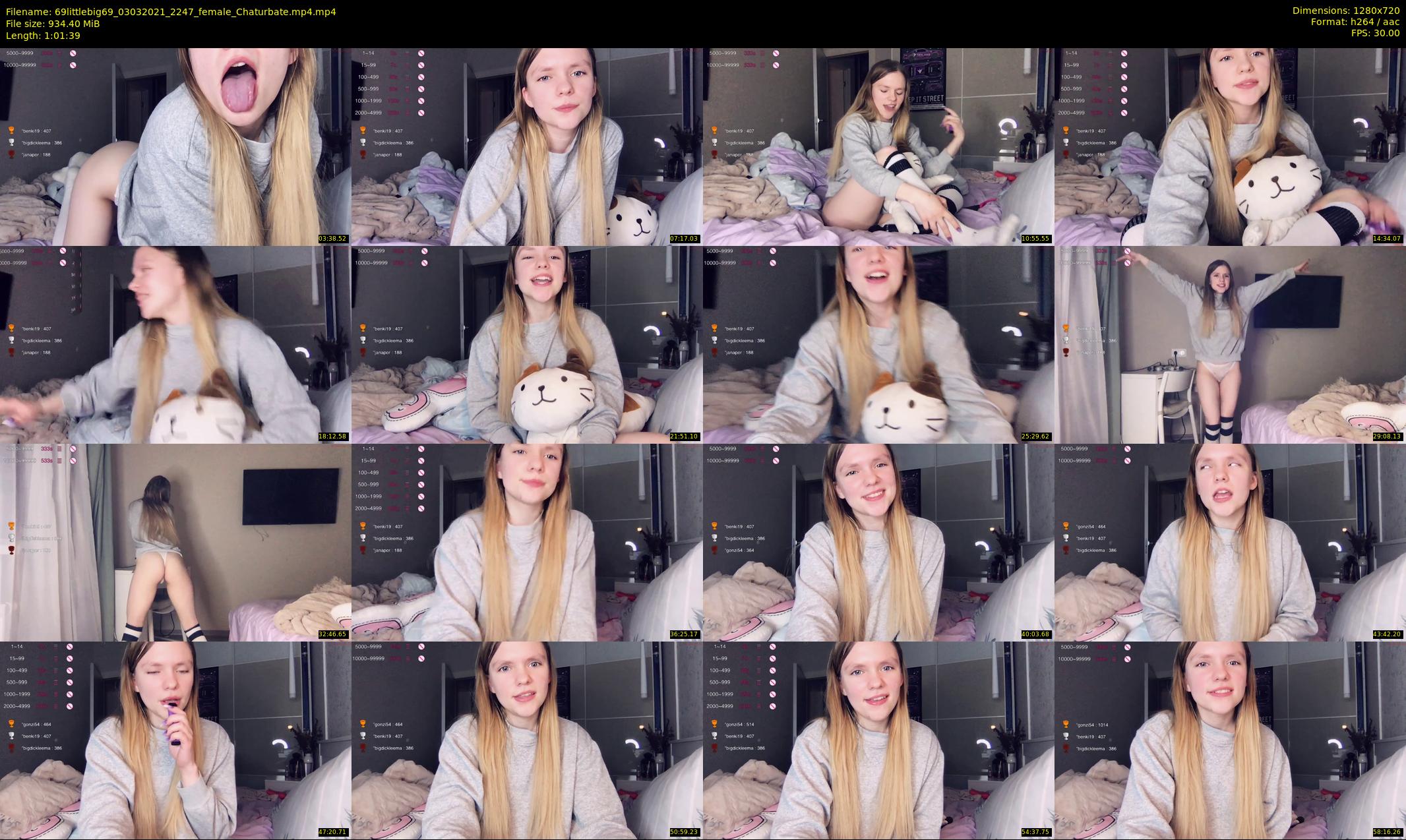 69littlebig69 — 62 minute Chaturbate couple cam show recording, 720p, Mar 3, 2021