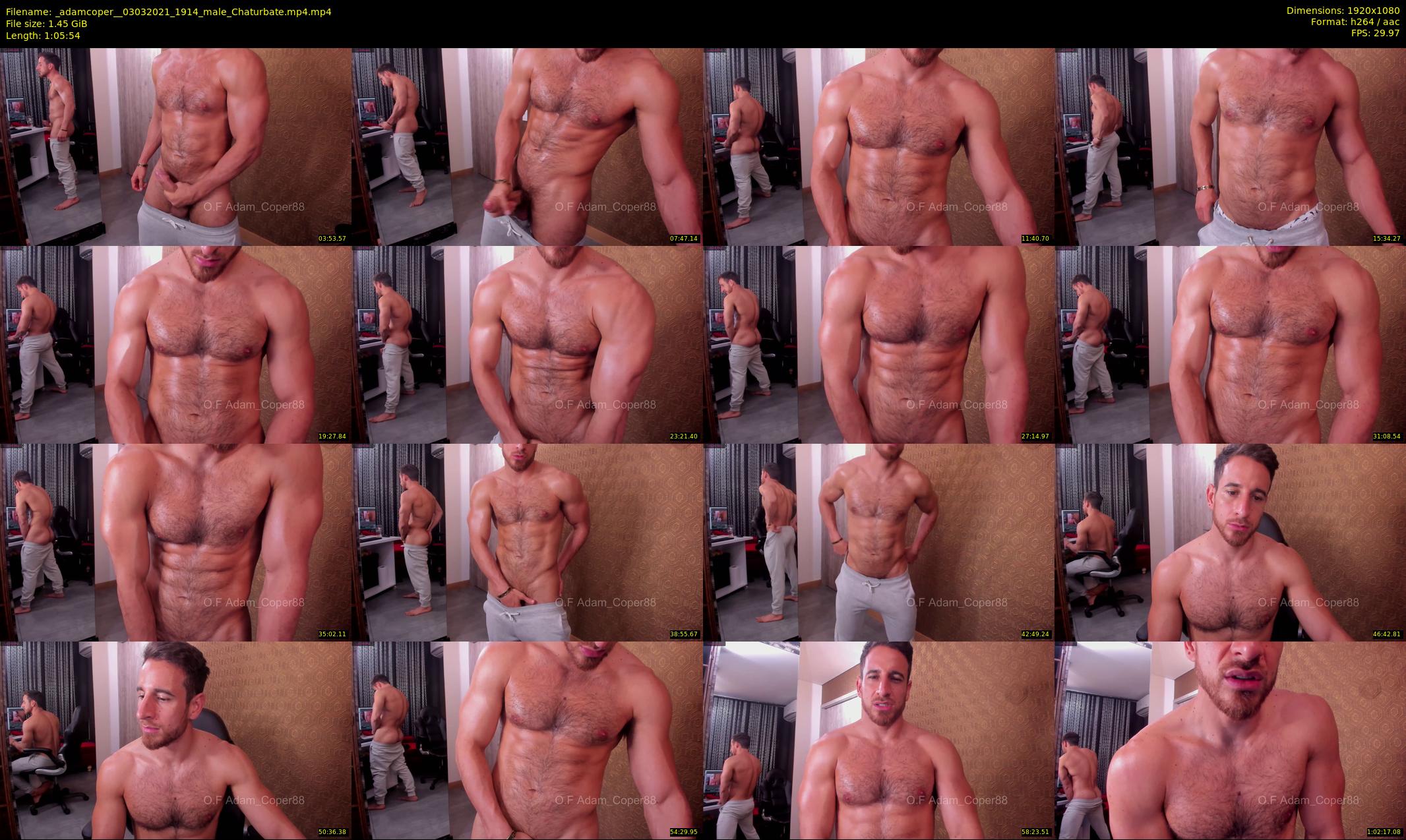_adamcoper_ — 66 minute Chaturbate male cam show recording, 1080p, Mar 3, 2021