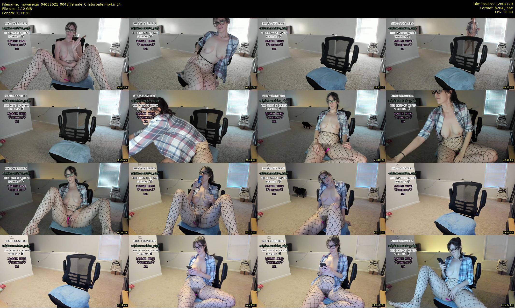 _novareign — 70 minute Chaturbate female cam show recording, 720p, Mar 4, 2021