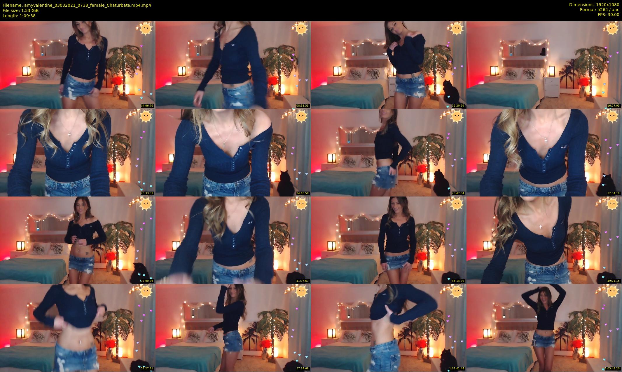 amyvalentine — 70 minute Chaturbate female cam show recording, 1080p, Mar 3, 2021