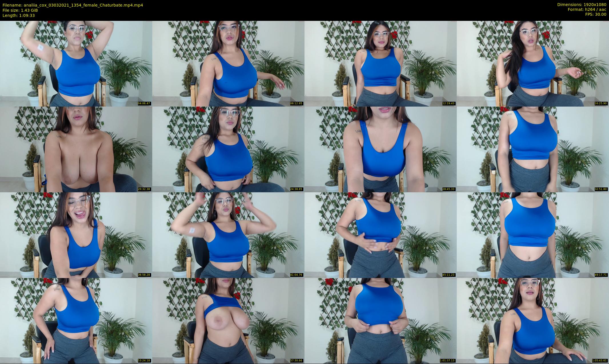 analiia_cox — 70 minute Chaturbate female cam show recording, 1080p, Mar 3, 2021