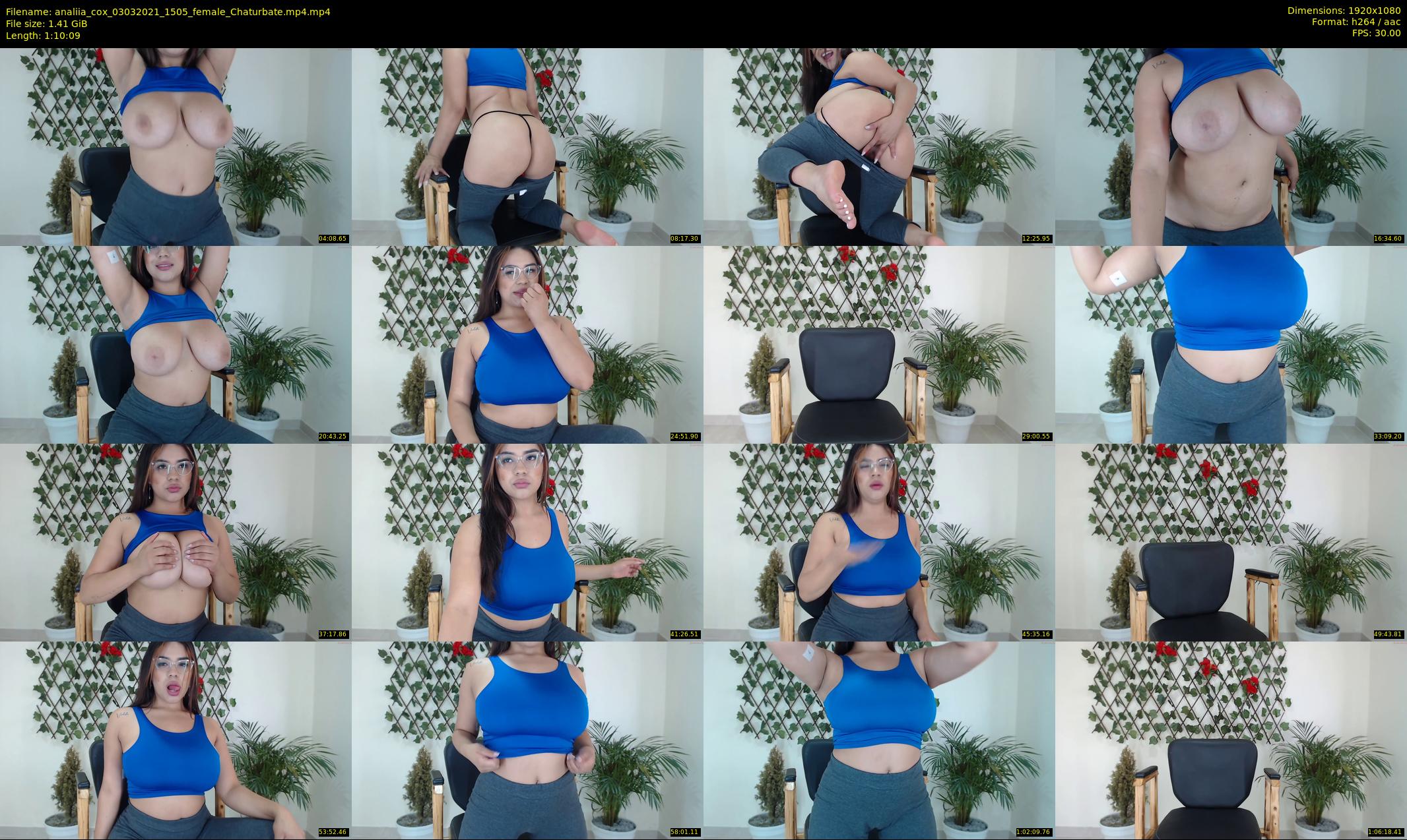 analiia_cox — 71 minute Chaturbate female cam show recording, 1080p, Mar 3, 2021