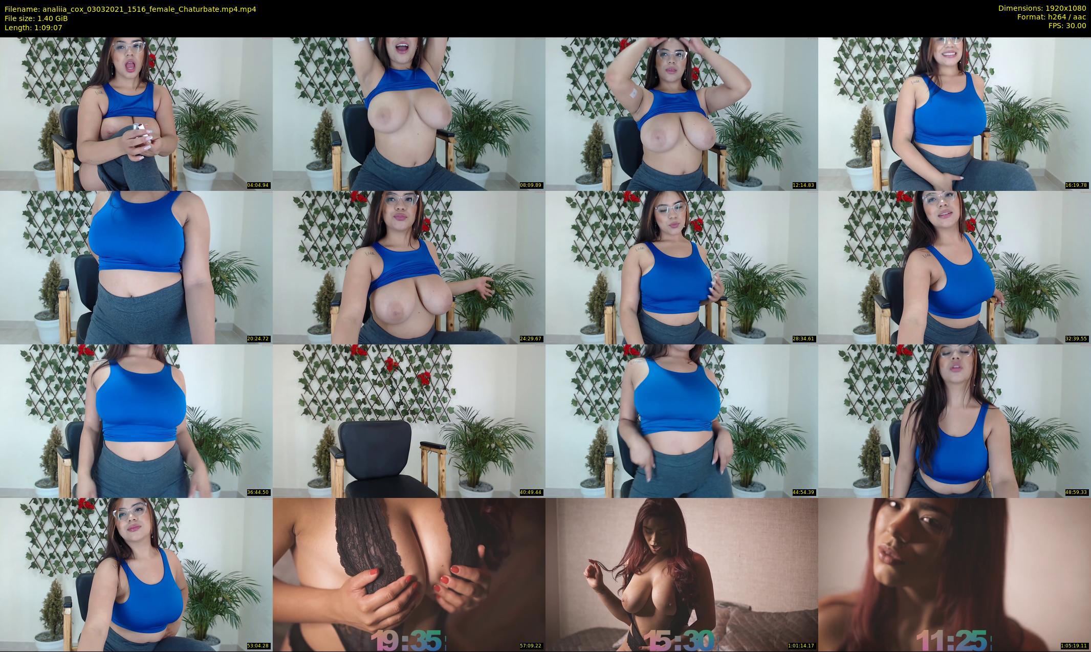 analiia_cox — 70 minute Chaturbate female cam show recording, 1080p, Mar 3, 2021