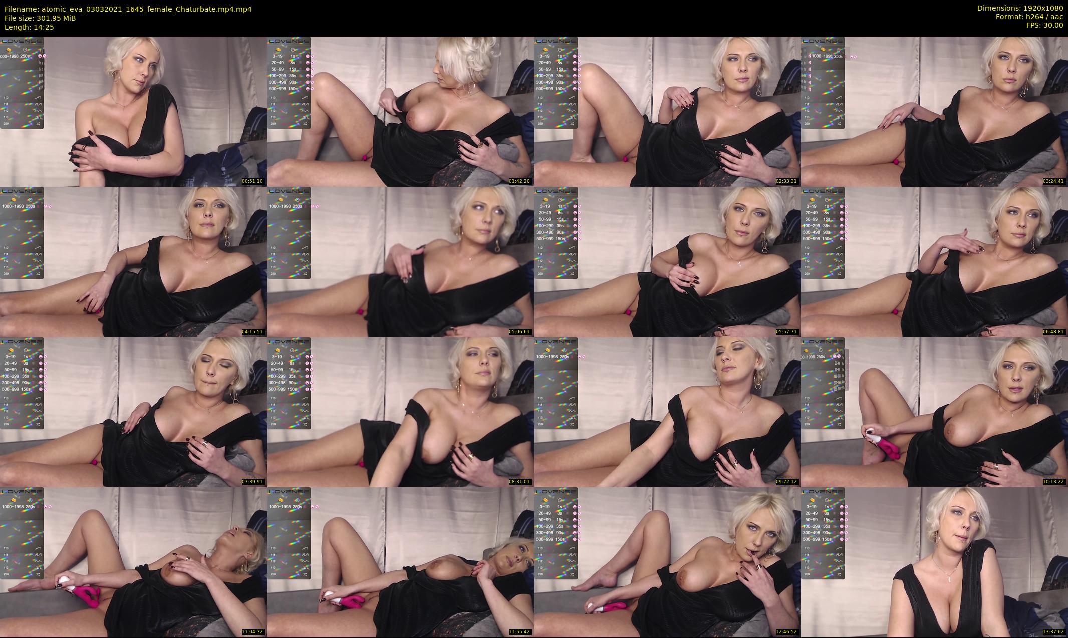 atomic_eva — 15 minute Chaturbate female cam show recording, 1080p, Mar 3, 2021