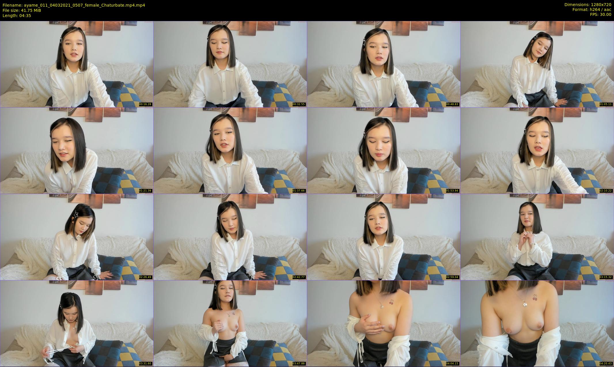 ayame_011 — 5 minute Chaturbate female cam show recording, 720p, Mar 4, 2021