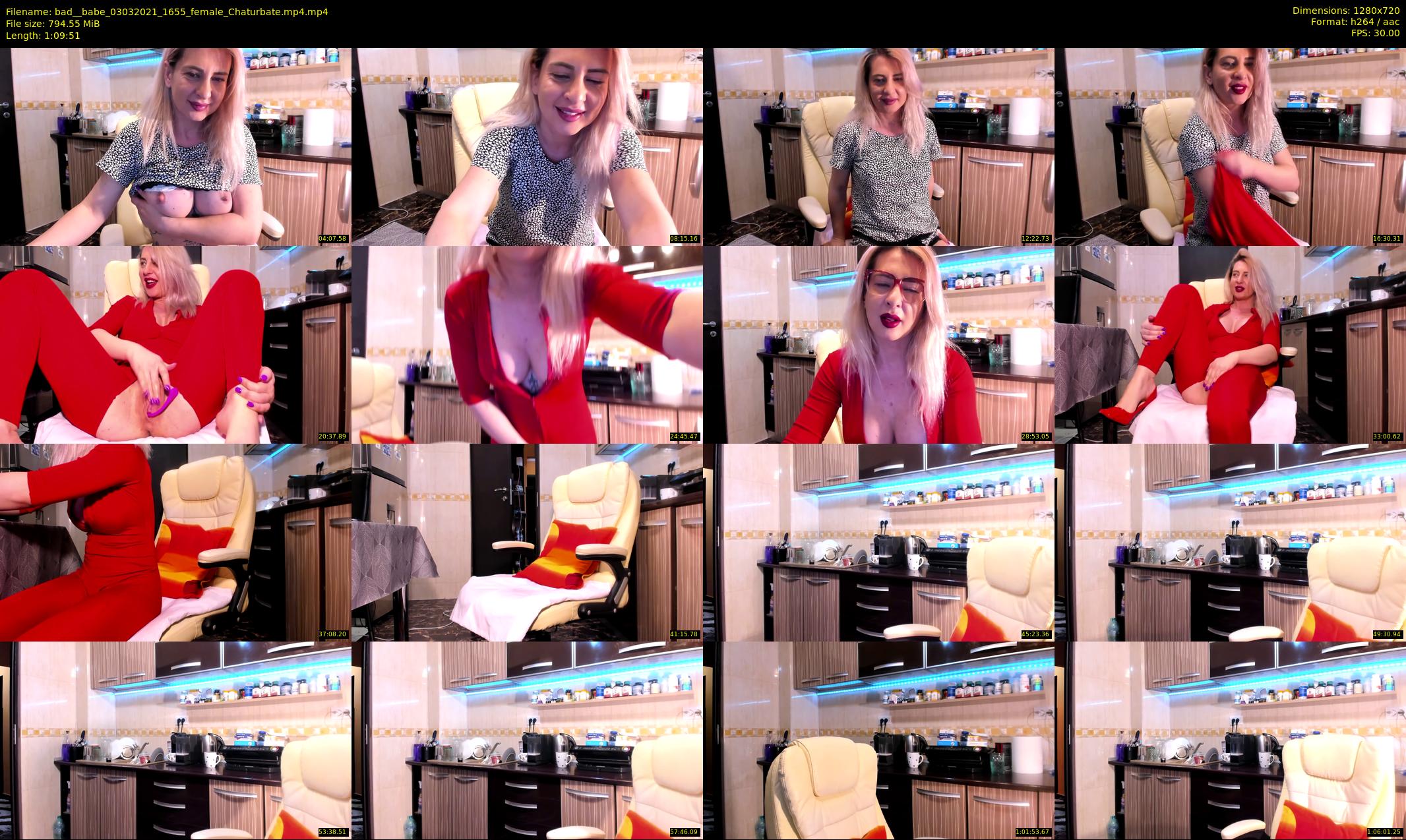 bad__babe — 70 minute Chaturbate female cam show recording, 720p, Mar 3, 2021