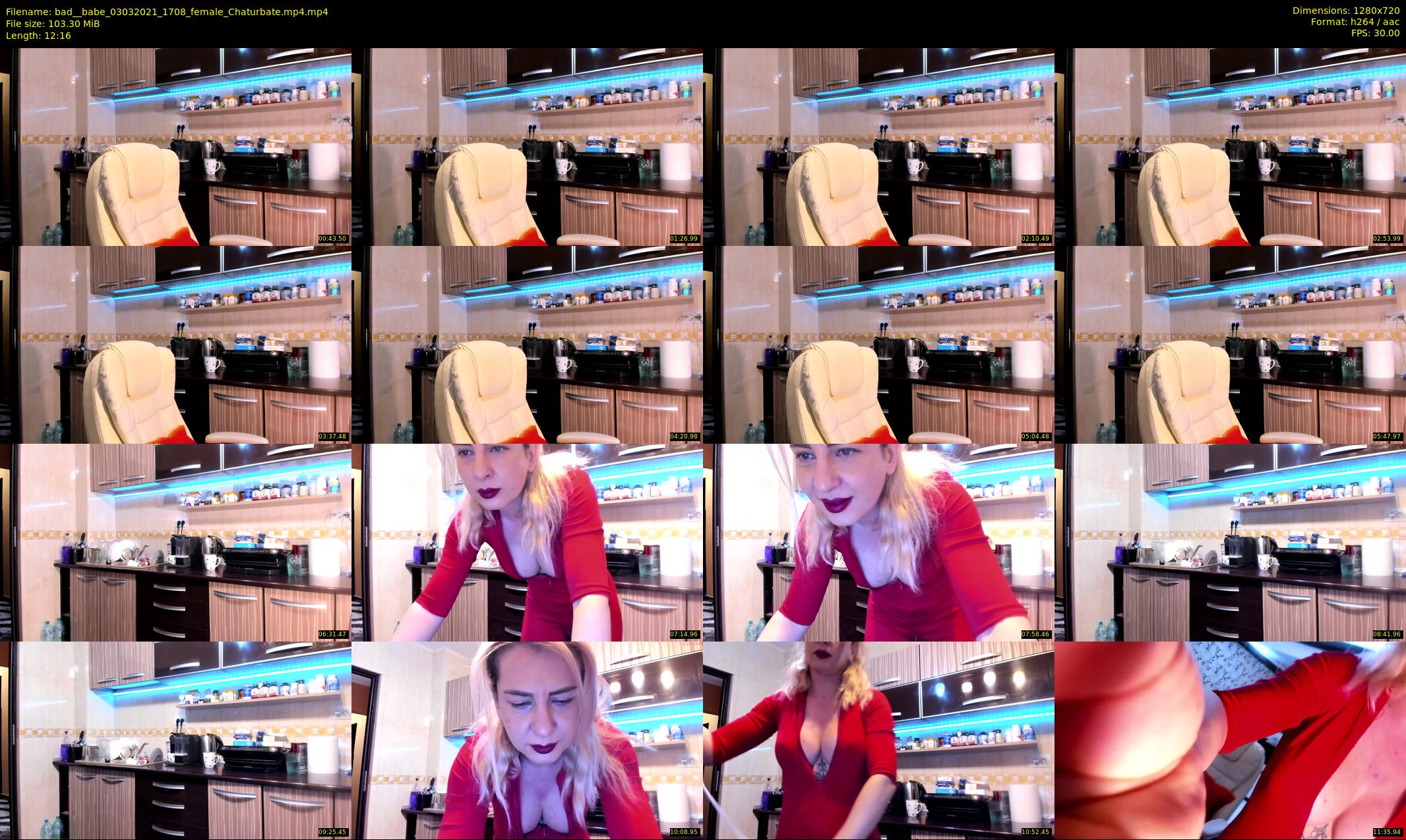 bad__babe — 13 minute Chaturbate female cam show recording, 720p, Mar 3, 2021
