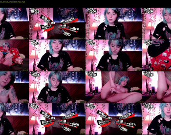 blueasfuck — 70 minute Chaturbate female cam show recording, 720p, Mar 3, 2021