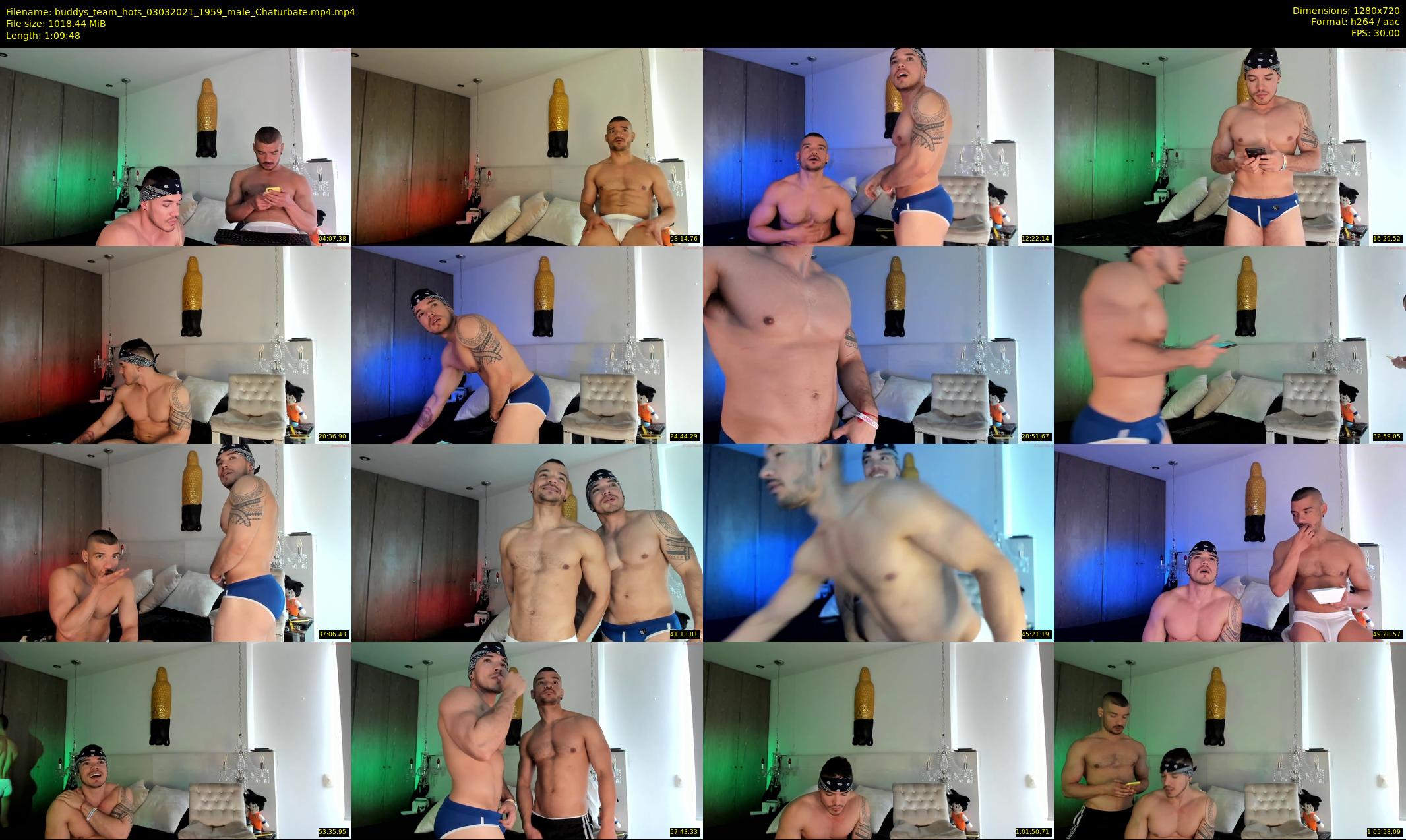 buddys_team_hots — 70 minute Chaturbate couple cam show recording, 720p, Mar 3, 2021