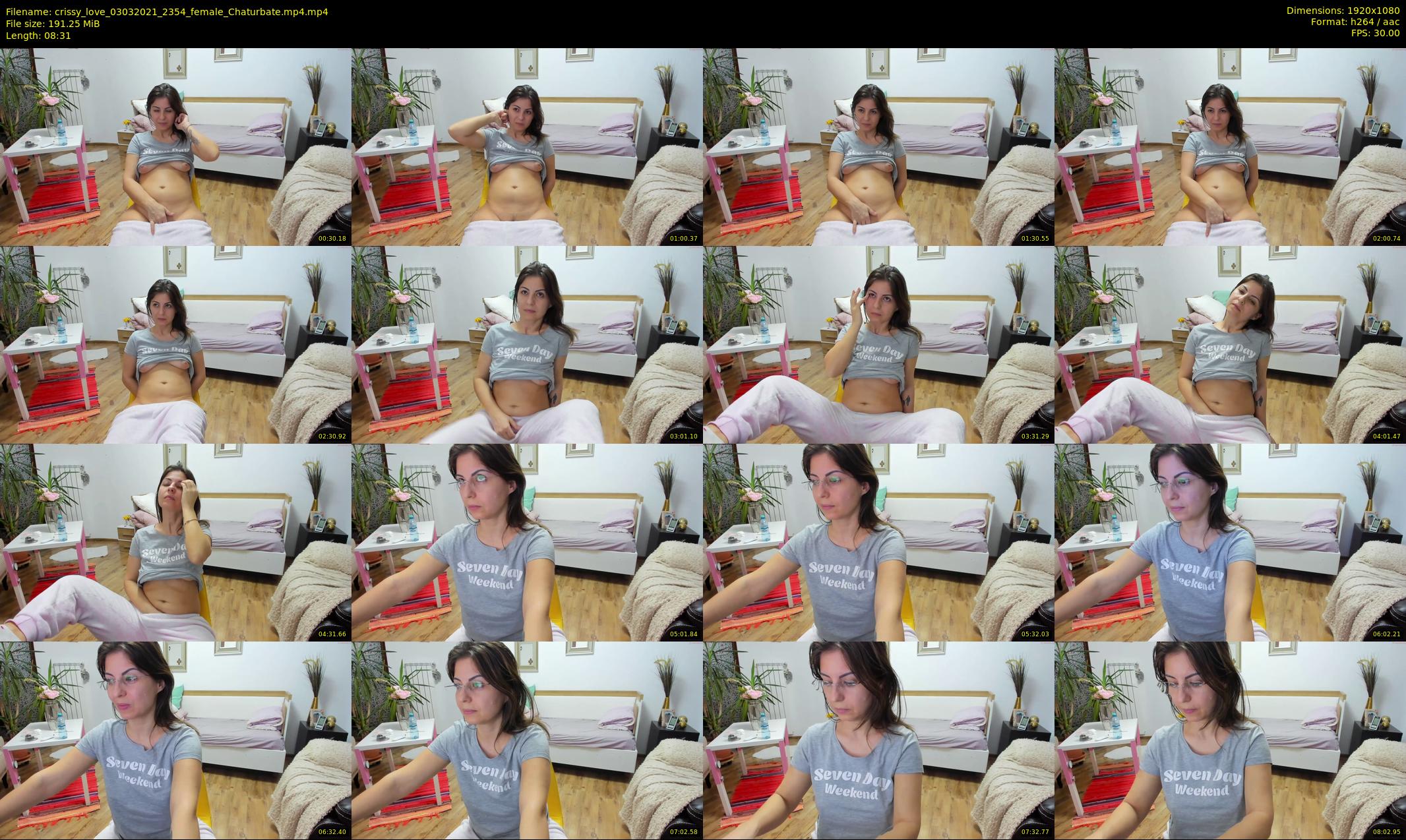 crissy_love — 9 minute Chaturbate female cam show recording, 1080p, Mar 3, 2021