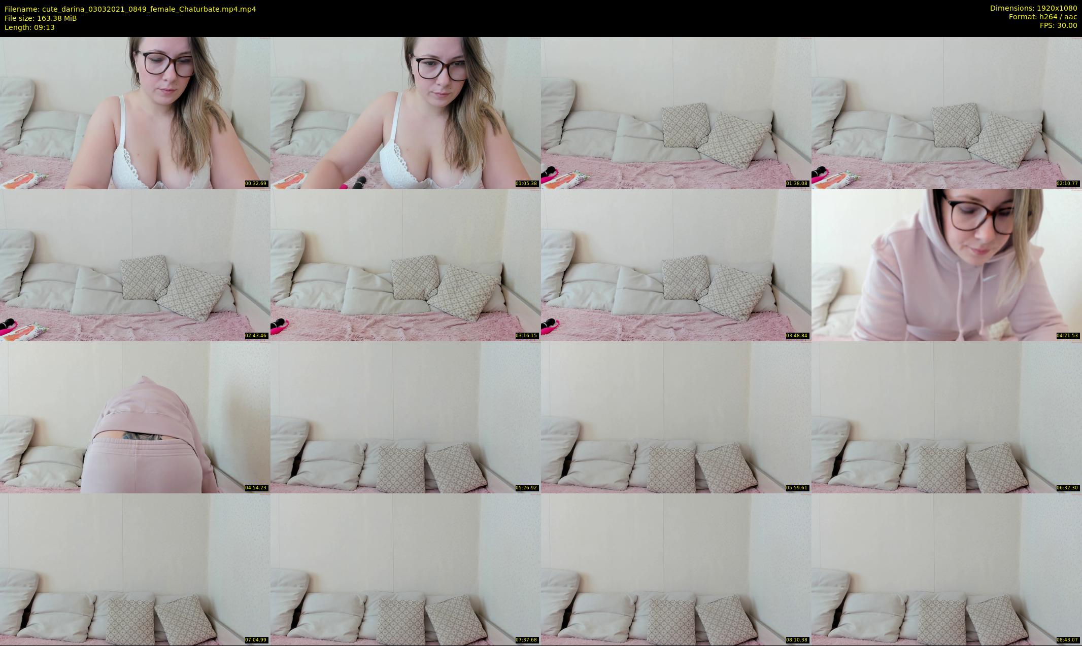 cute_darina — 10 minute Chaturbate female cam show recording, 1080p, Mar 3, 2021
