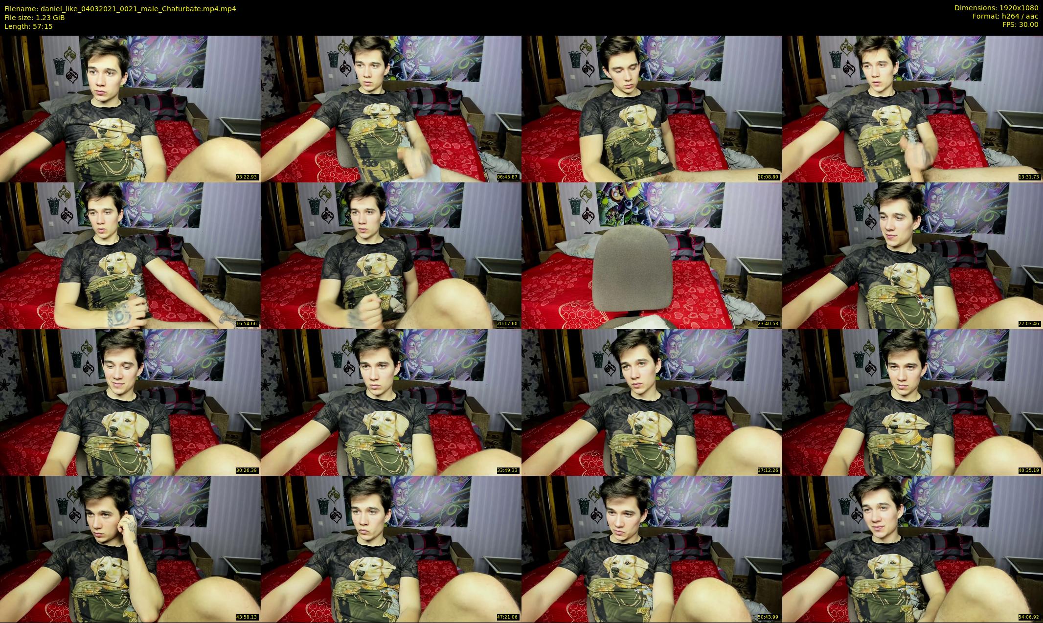 daniel_like — 58 minute Chaturbate male cam show recording, 1080p, Mar 4, 2021