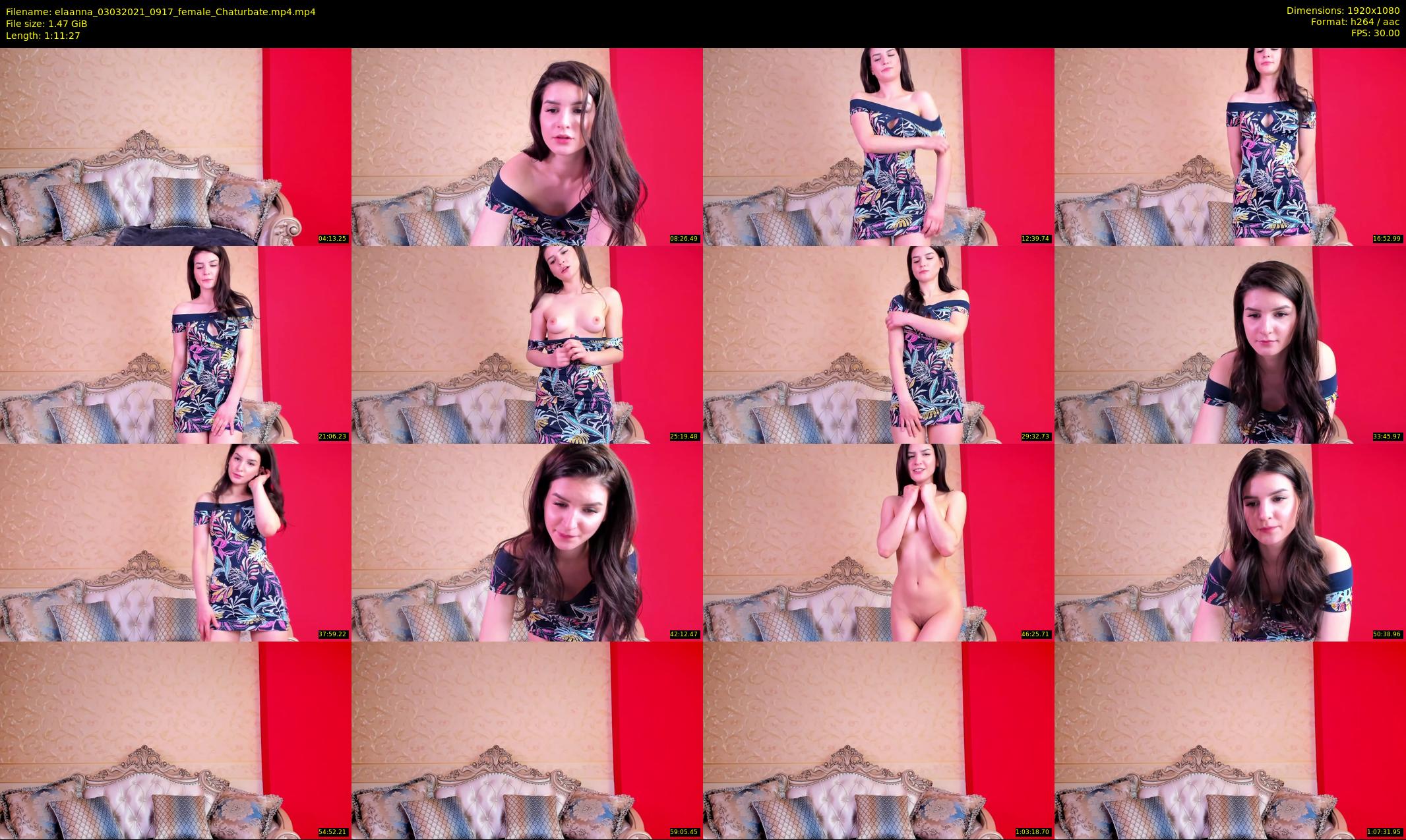 elaanna — 72 minute Chaturbate female cam show recording, 1080p, Mar 3, 2021