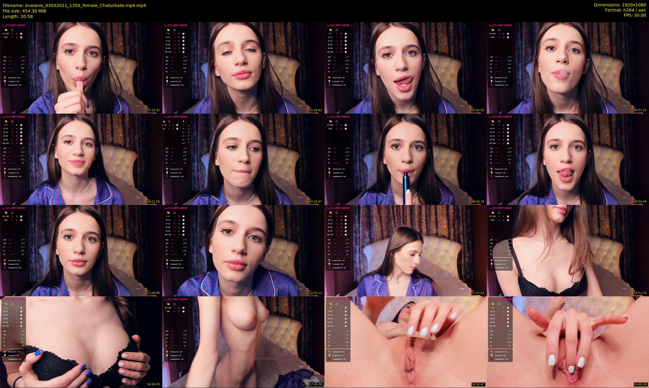evalanis — 21 minute Chaturbate couple cam show recording, 1080p, Mar 3, 2021